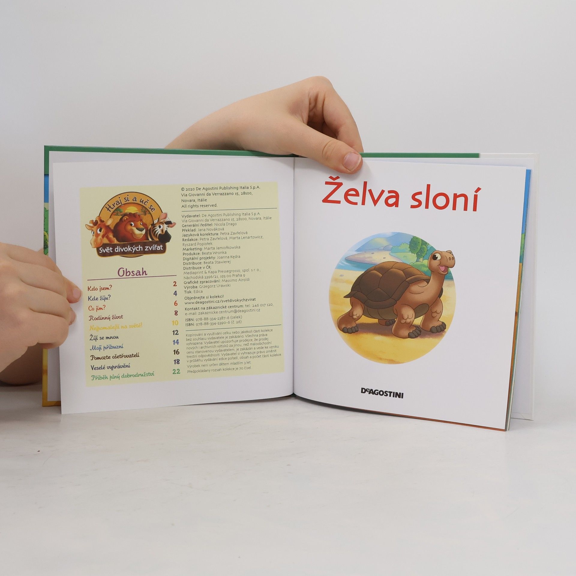 Autores varios Bydlím v lese 26. Želva sloní