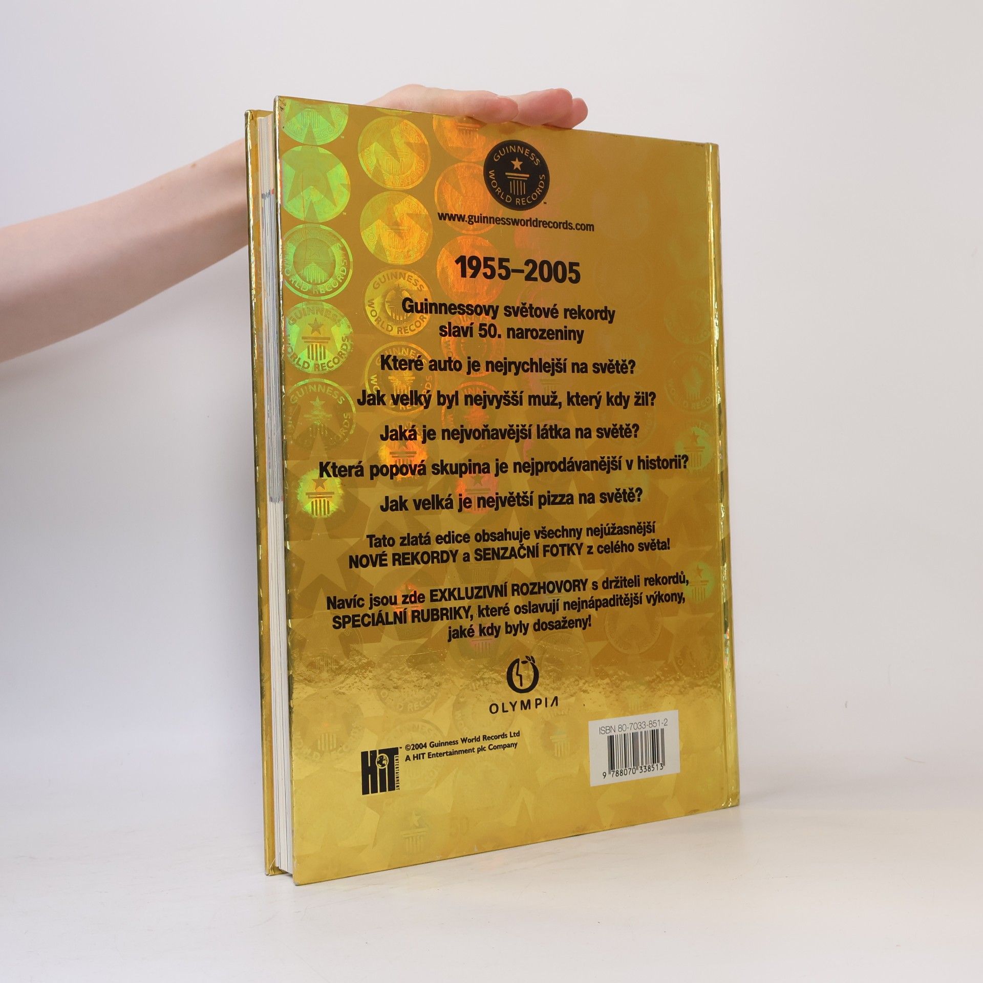 Autorenkollektiv Guinness world records 2005 = Guinnessovy světové rekordy