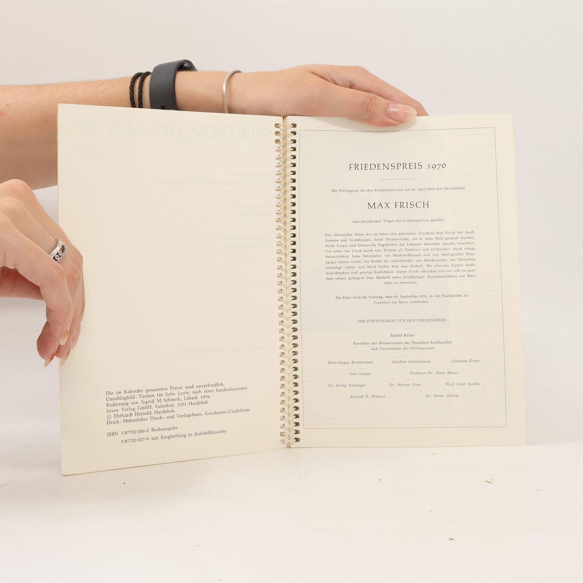 Autorenkollektiv Spektrum des Geistes 1977