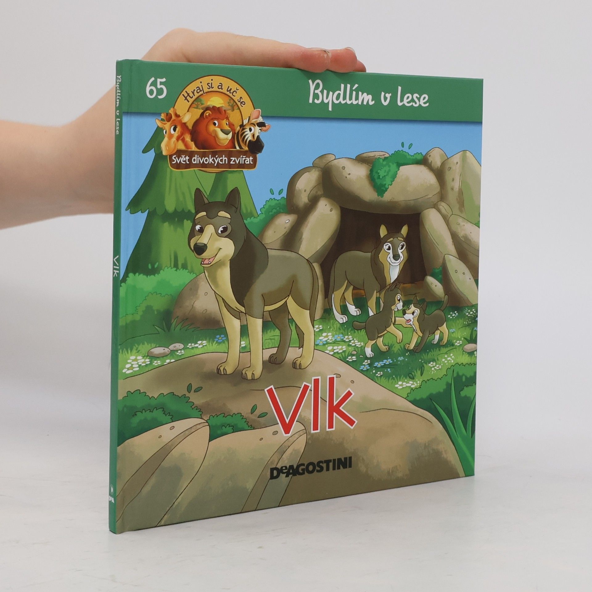 Collectif d'auteurs Bydlím v lese 65. Vlk