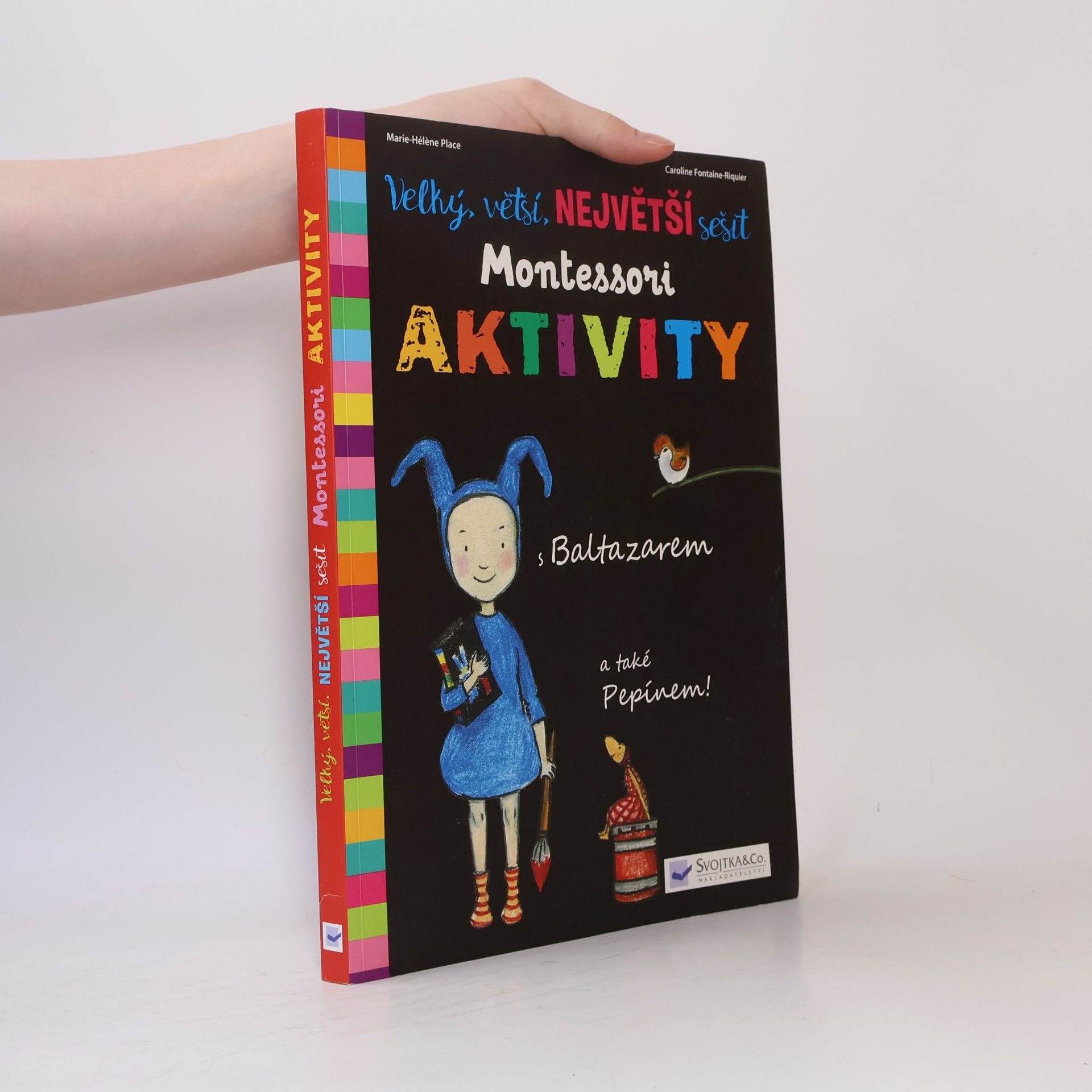 Marie-Hélène Place Velký, větší, největší sešit - Montessori aktivity