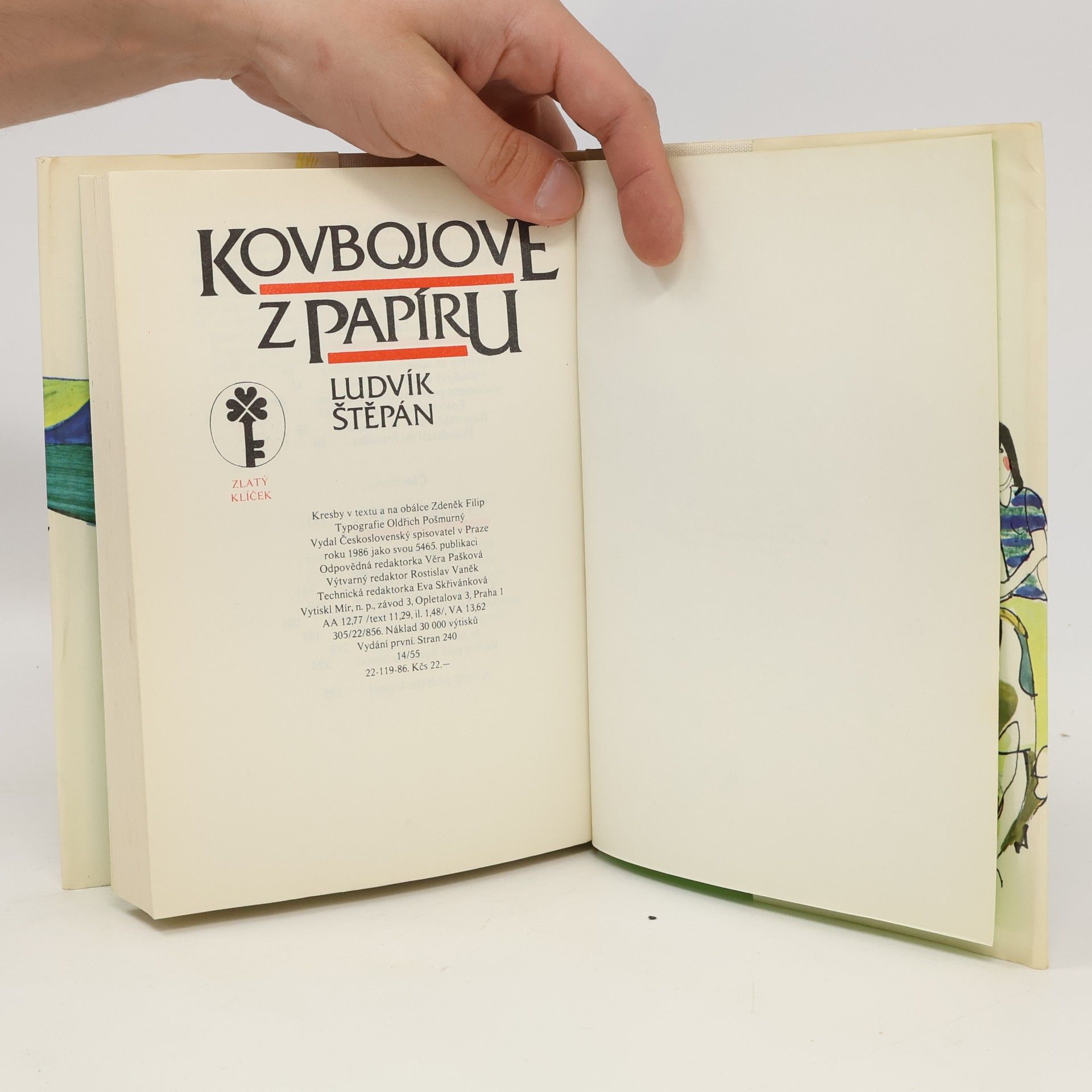Ludvík Štěpán Kovbojové z papíru