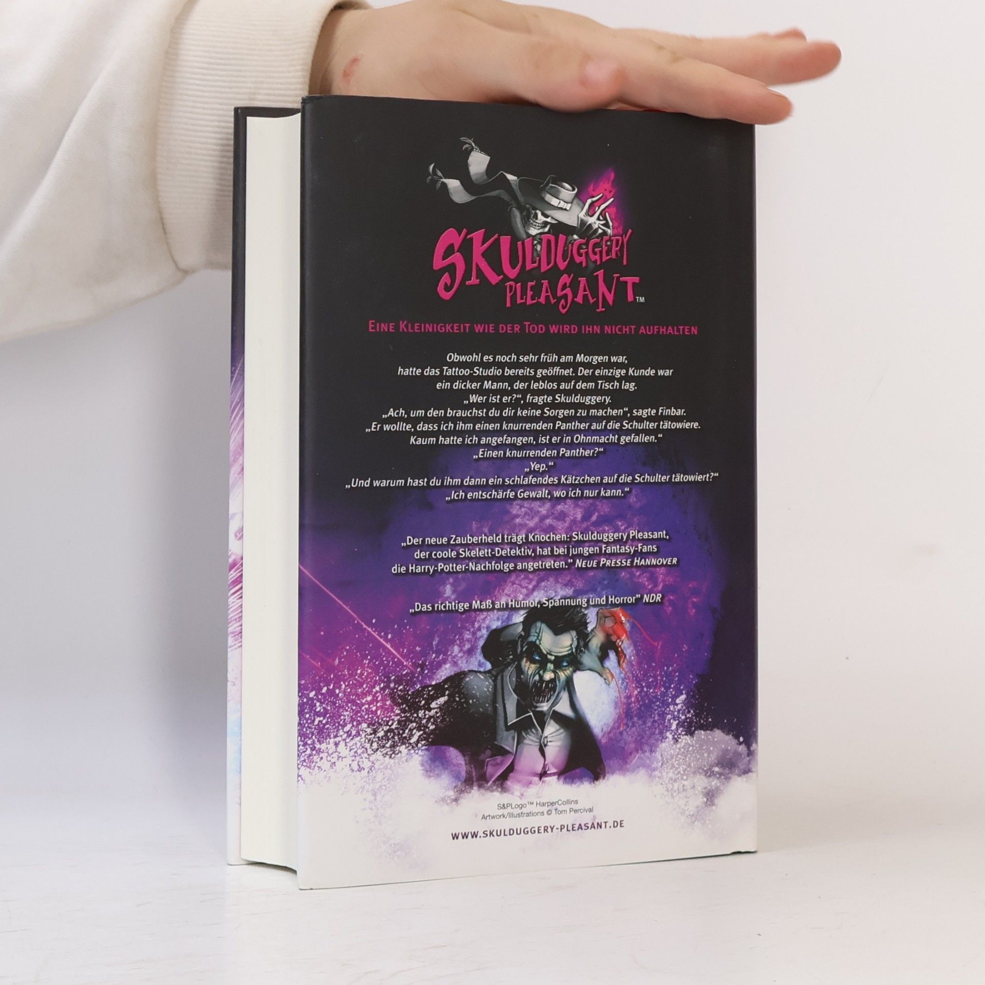 Derek Landy Skulduggery Pleasant 4. Sabotage im Sanktuarium