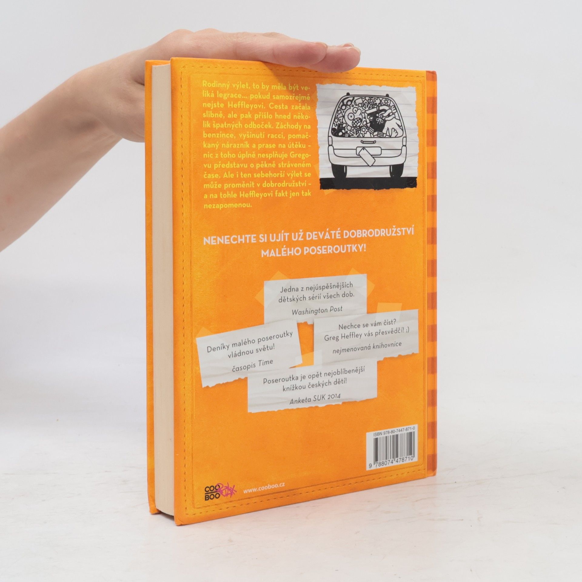 Jeff Kinney Deník malého poseroutky 9. Výlet za všechny peníze