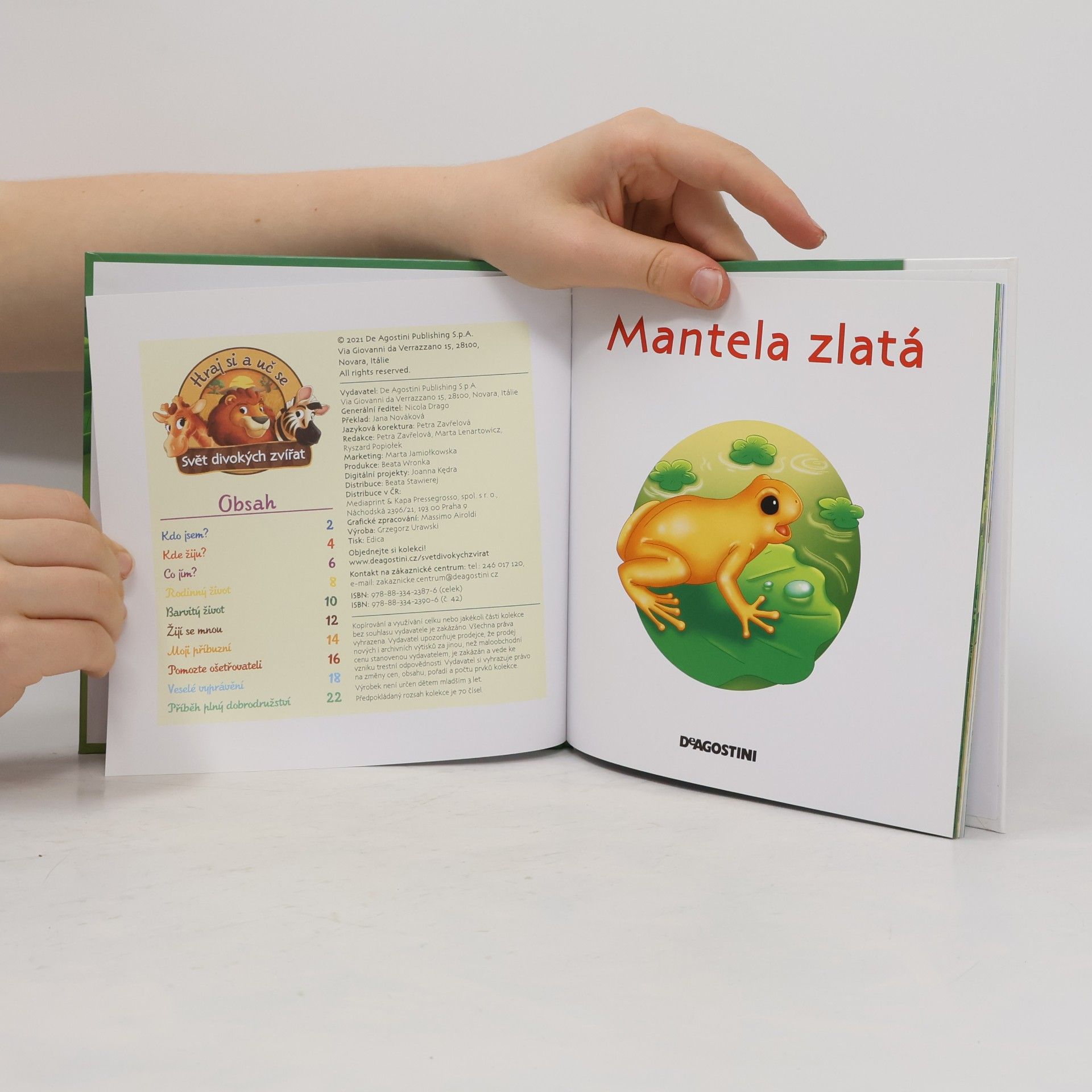 Various authors Bydlím v lese 42. Mantela zlatá