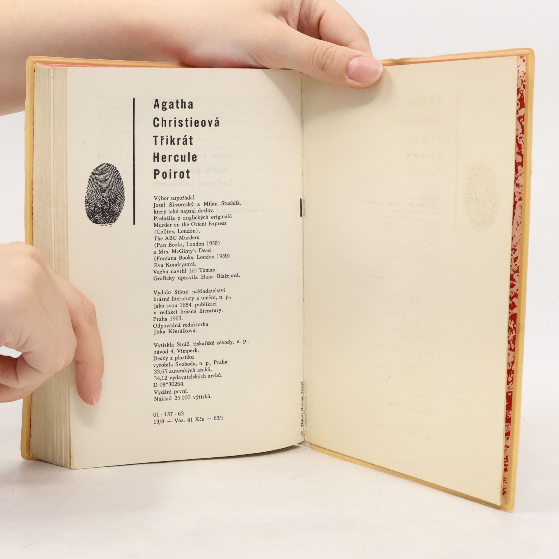 Agatha Christie Třikrát Hercule Poirot
