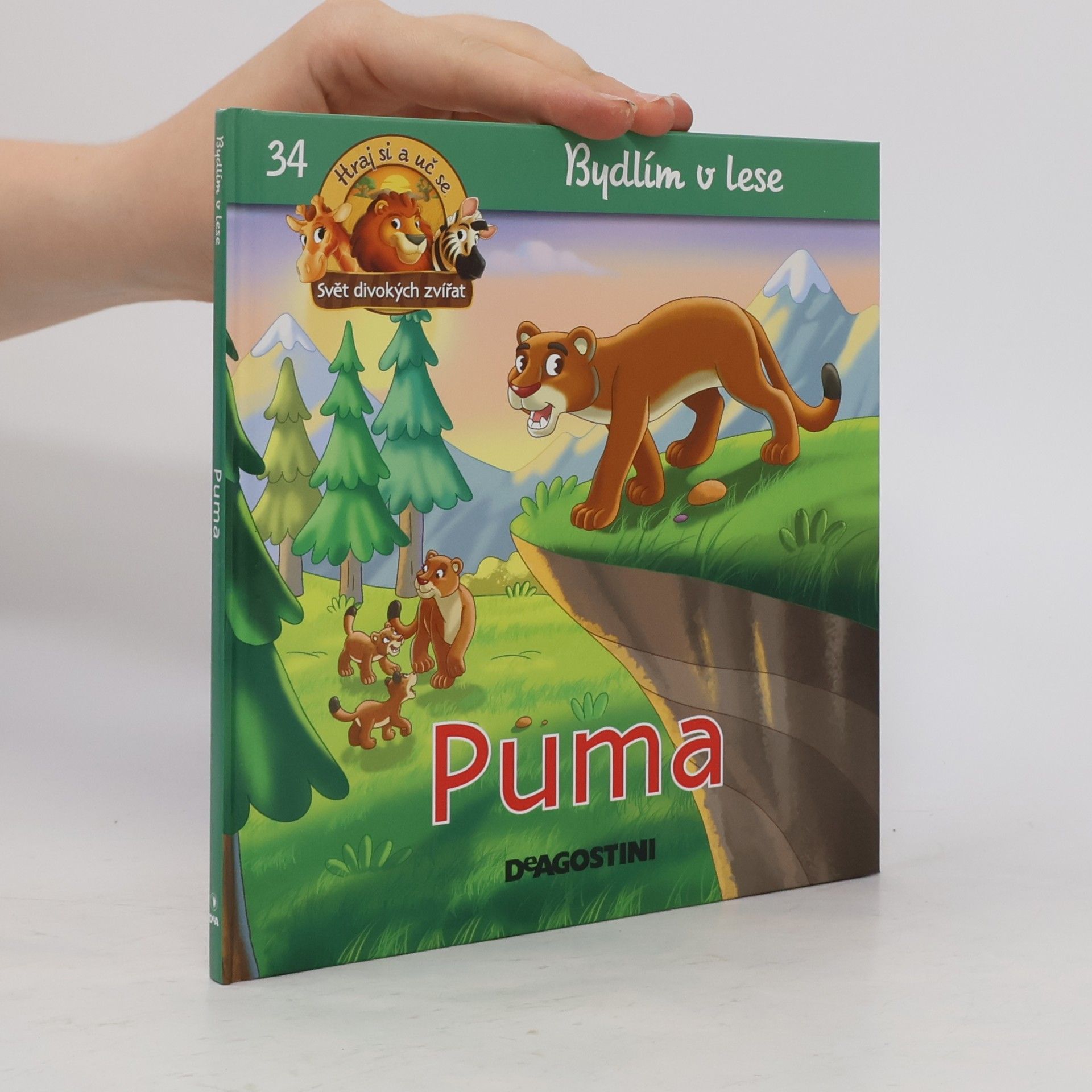 Collectif d'auteurs Bydlím v lese 34. Puma