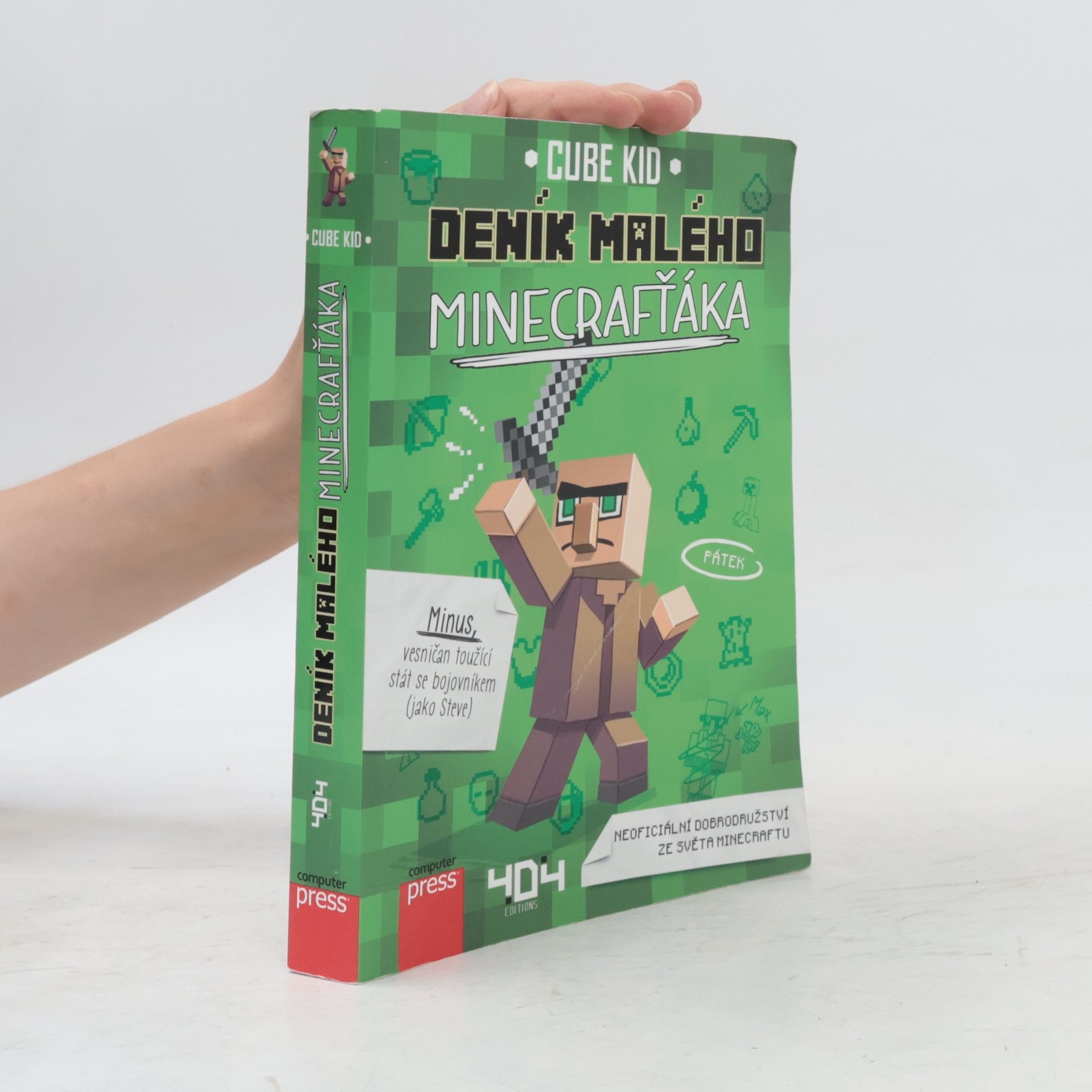 Cube Kid Deník malého Minecrafťáka