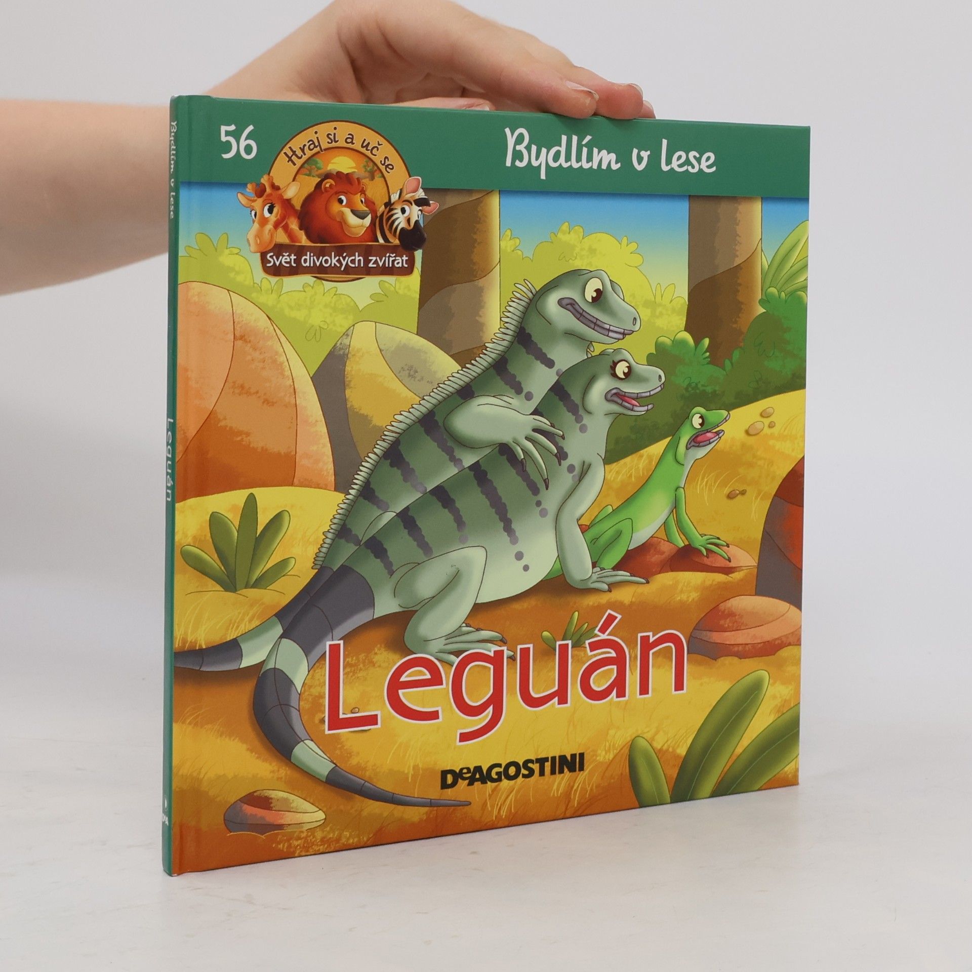 Collectif d'auteurs Bydlím v lese 56. Leguán