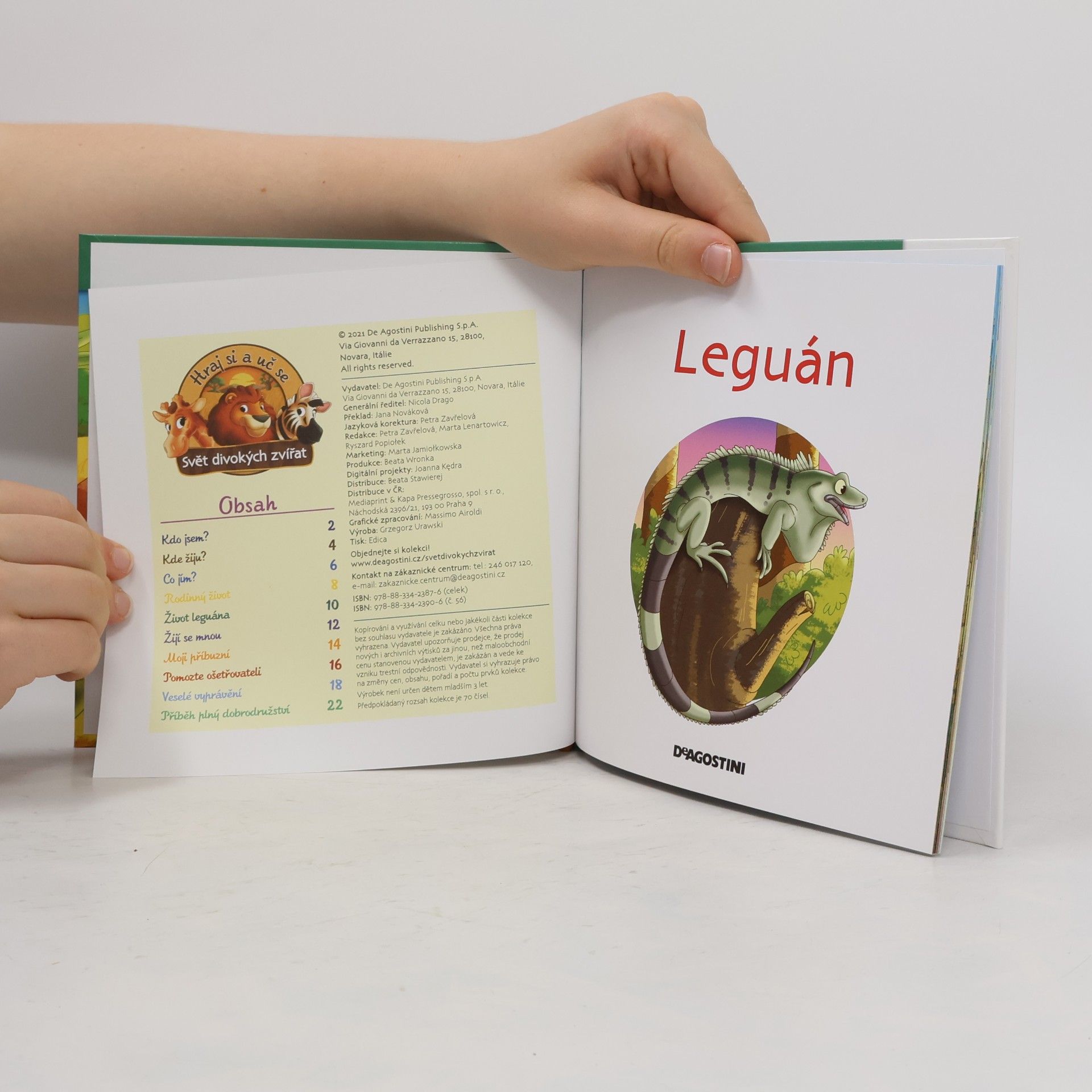 Collectif d'auteurs Bydlím v lese 56. Leguán