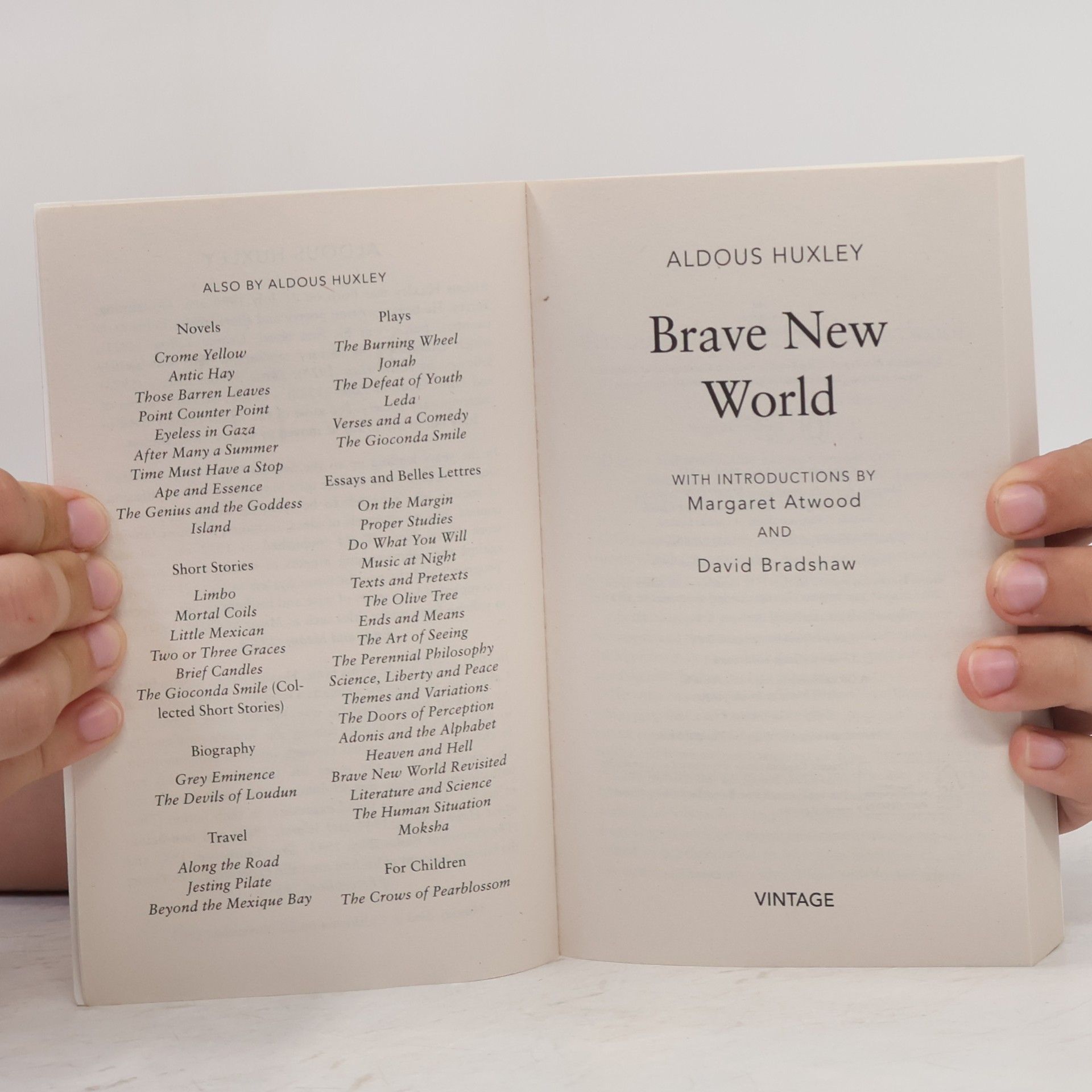 Aldous Huxley Brave New World