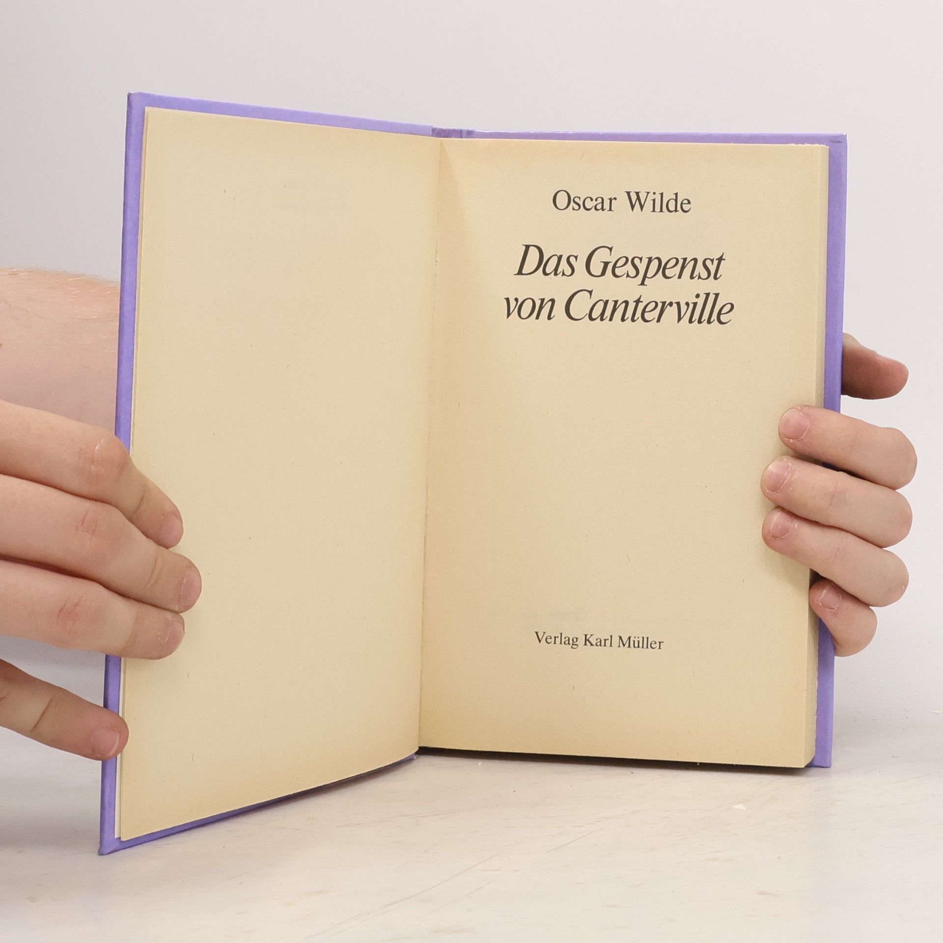Oscar Wilde Das Gespenst von Canterville