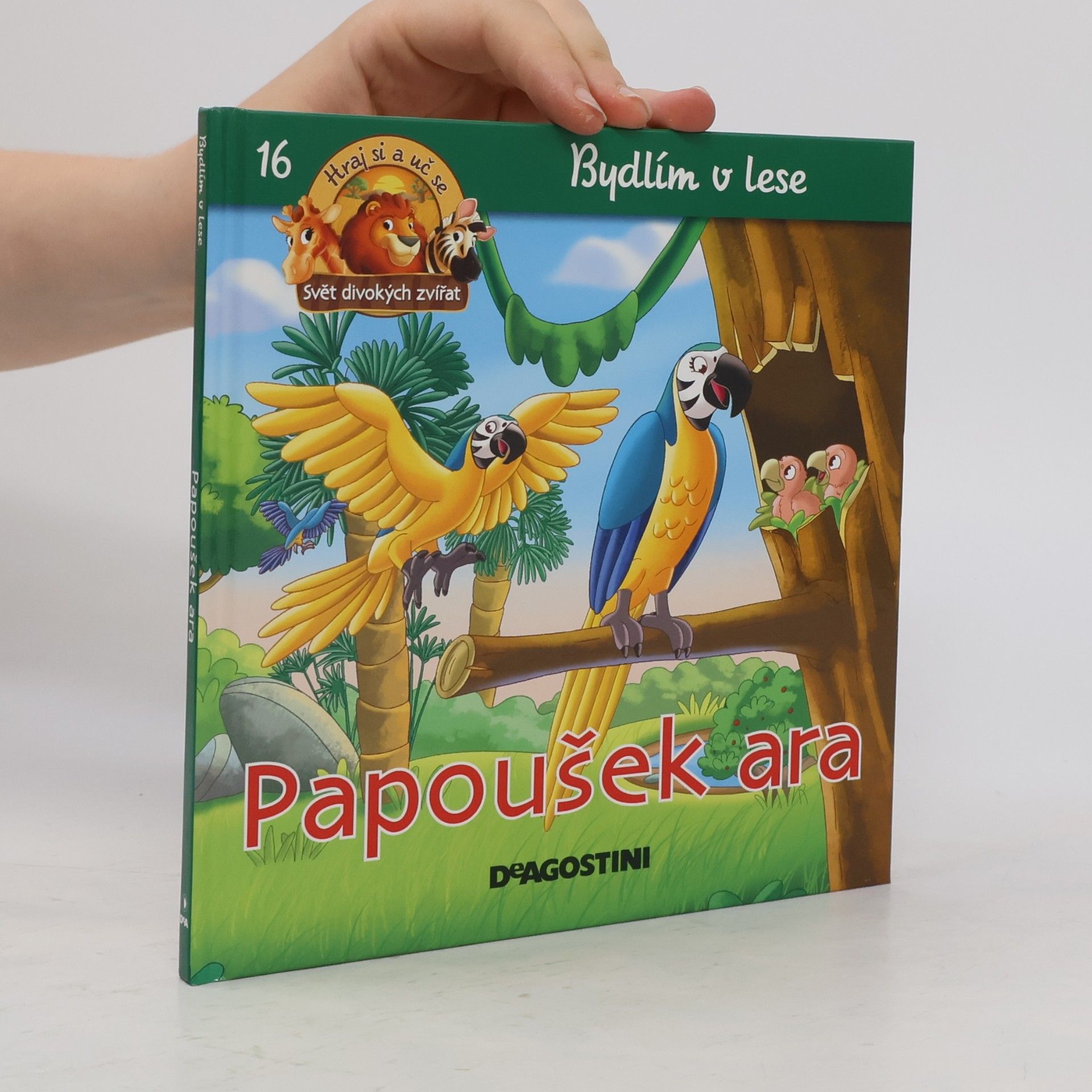 Collectif d'auteurs Bydlím v lese 16. Papoušek ara