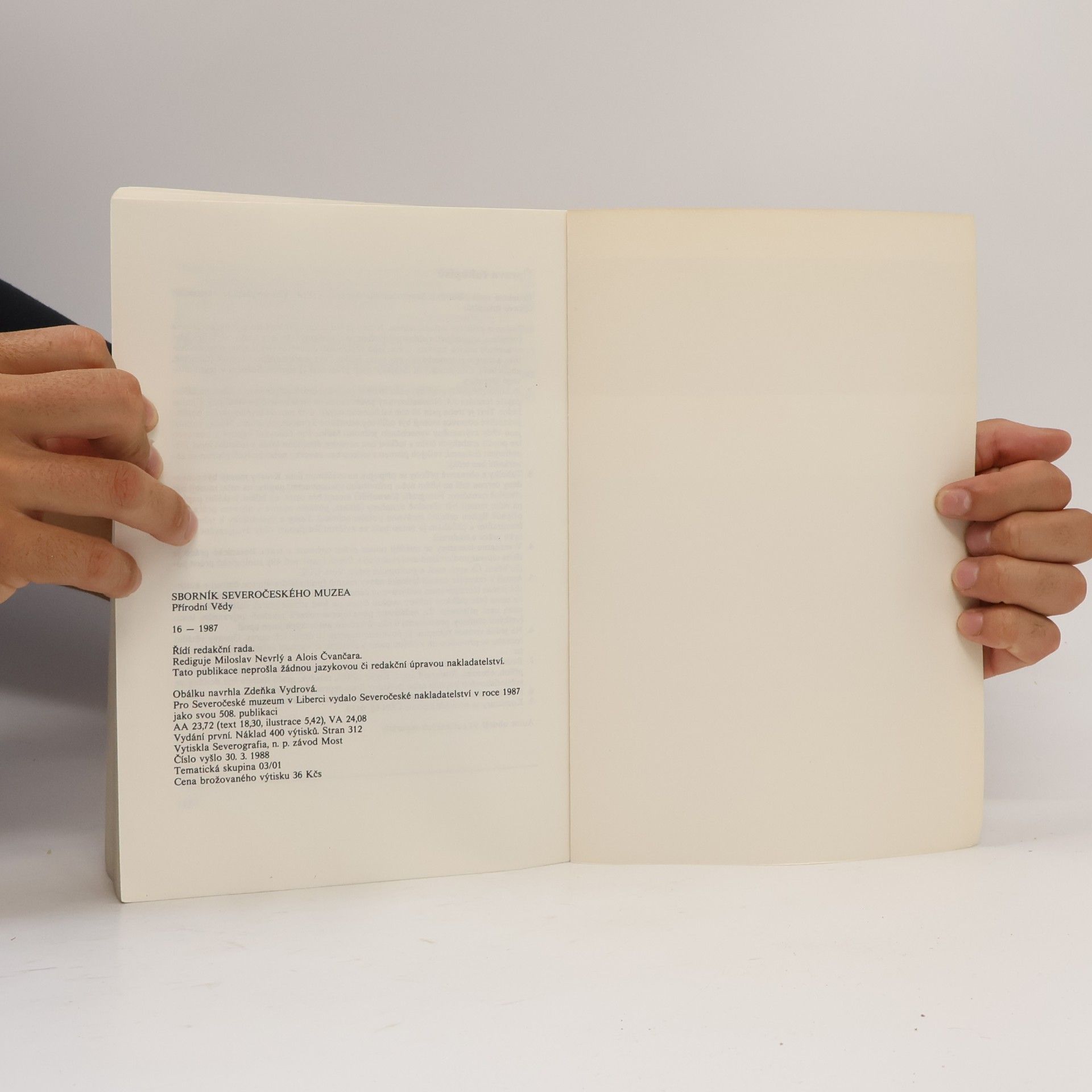Autores varios Sborník Severočeského muzea