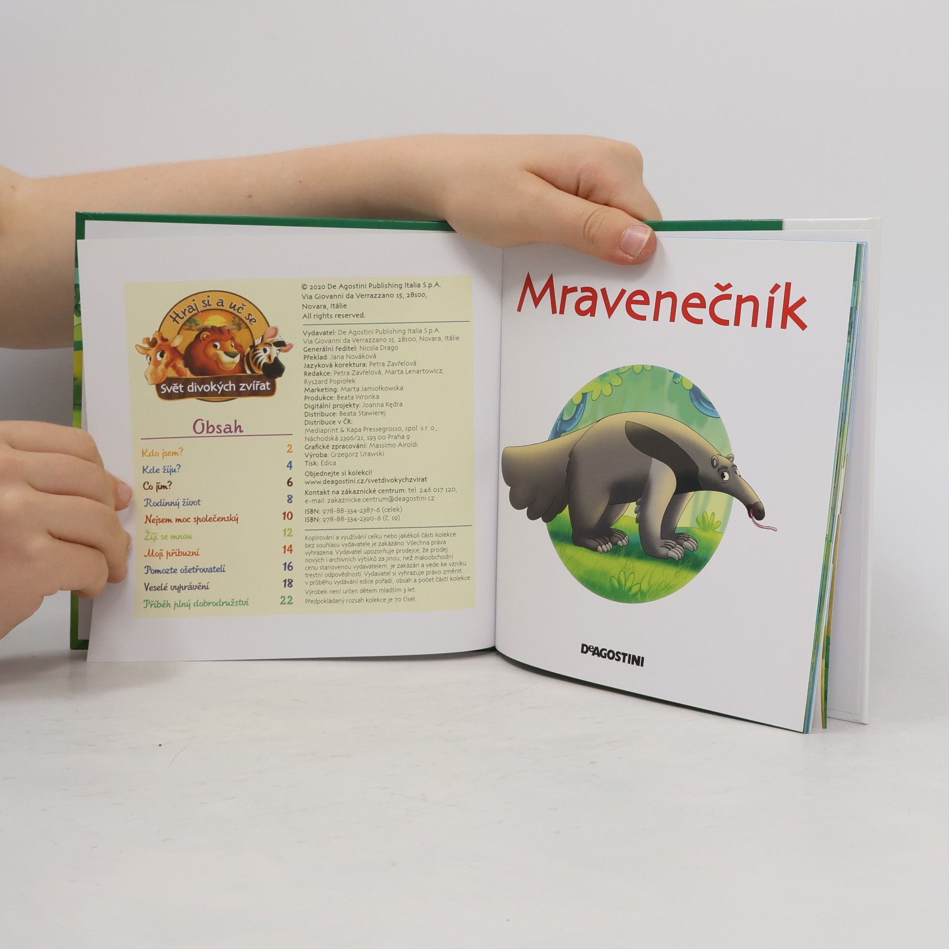 Kolektiv autorů Bydlím v lese 19. Mravenečník