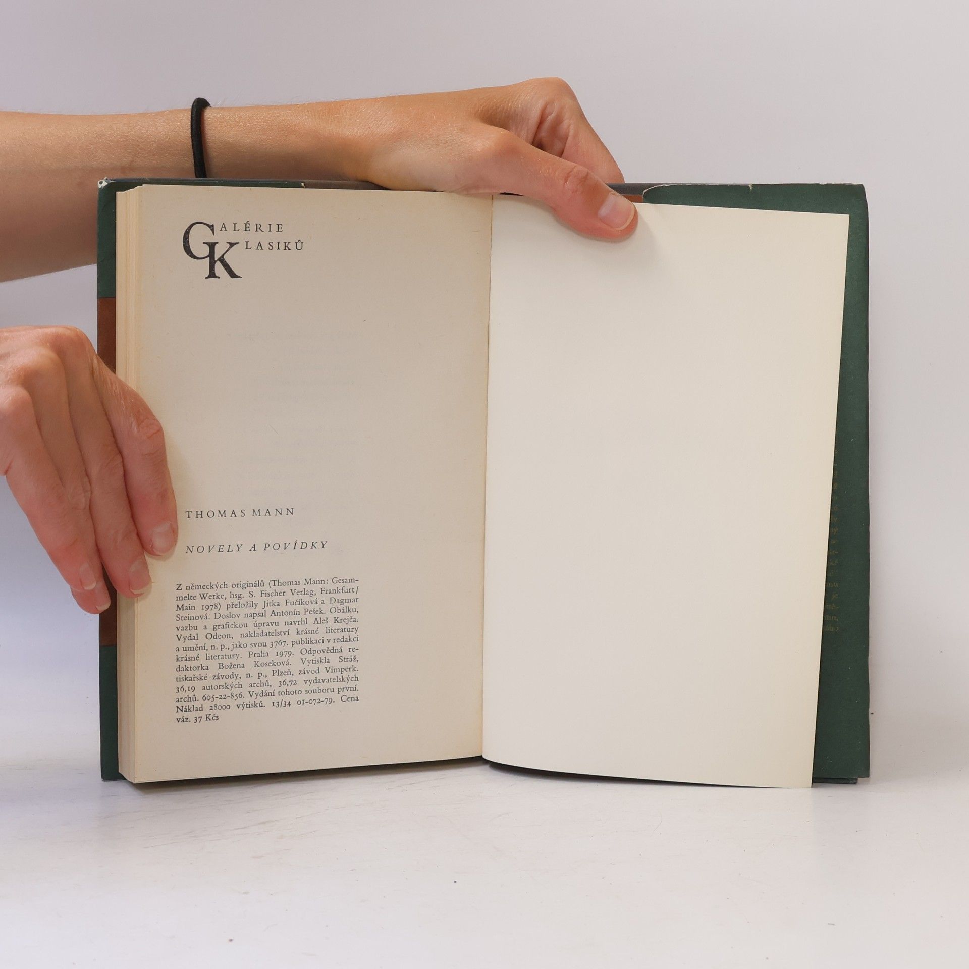 Thomas Mann Novely a povídky