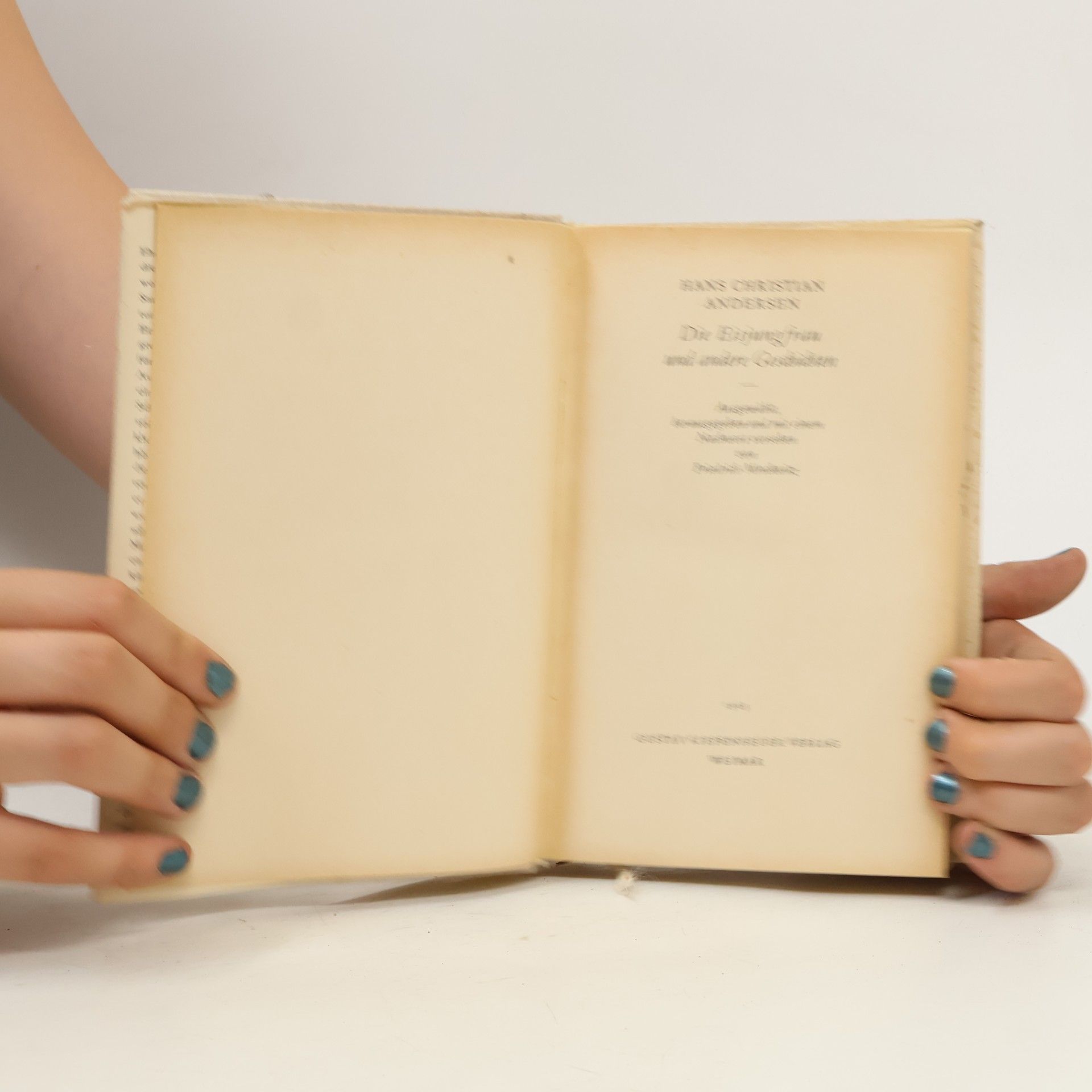 Hans Christian Andersen Die Eisjungfrau und andere Geschichten