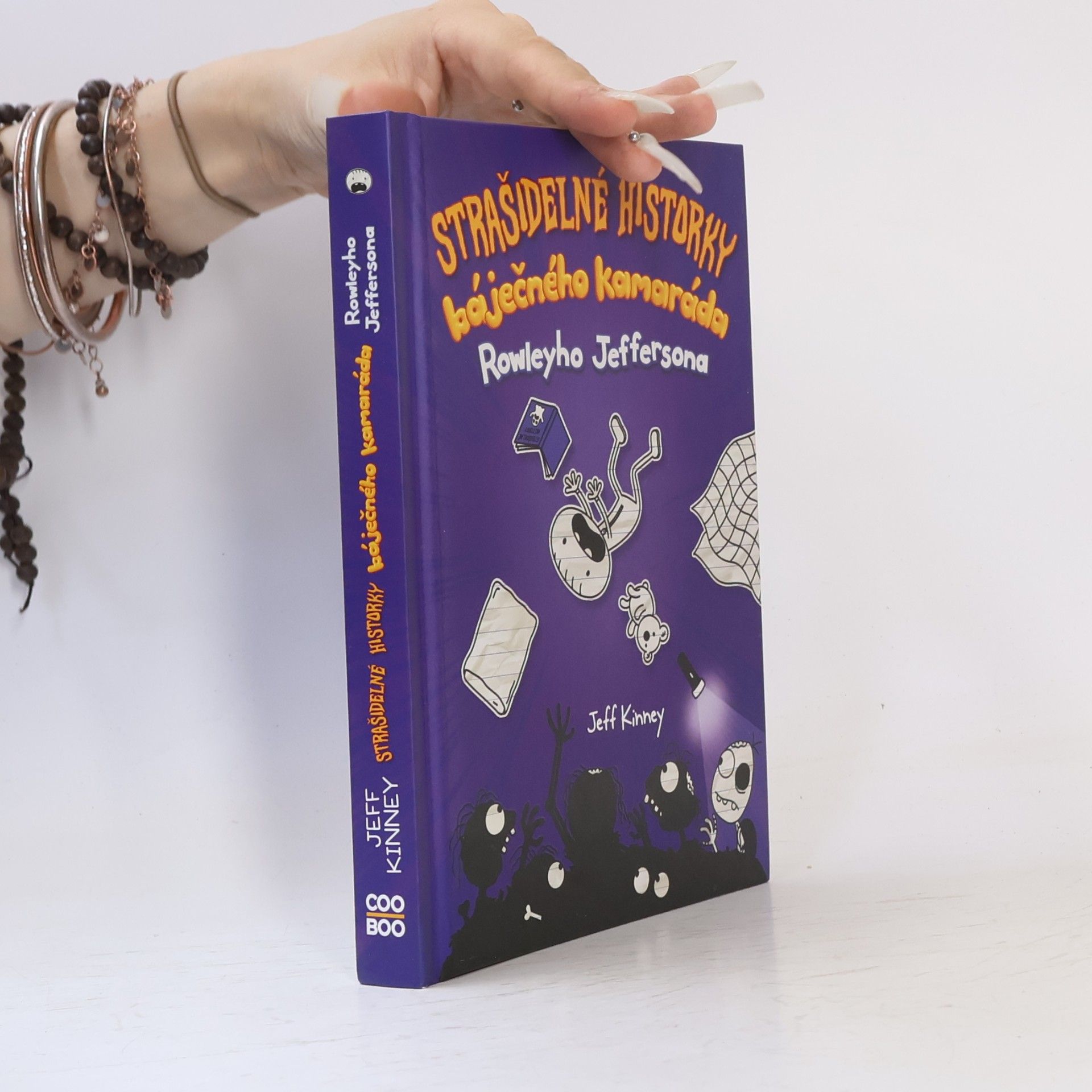 Jeff Kinney Strašidelné historky báječného kamaráda Rowleyho Jeffersona