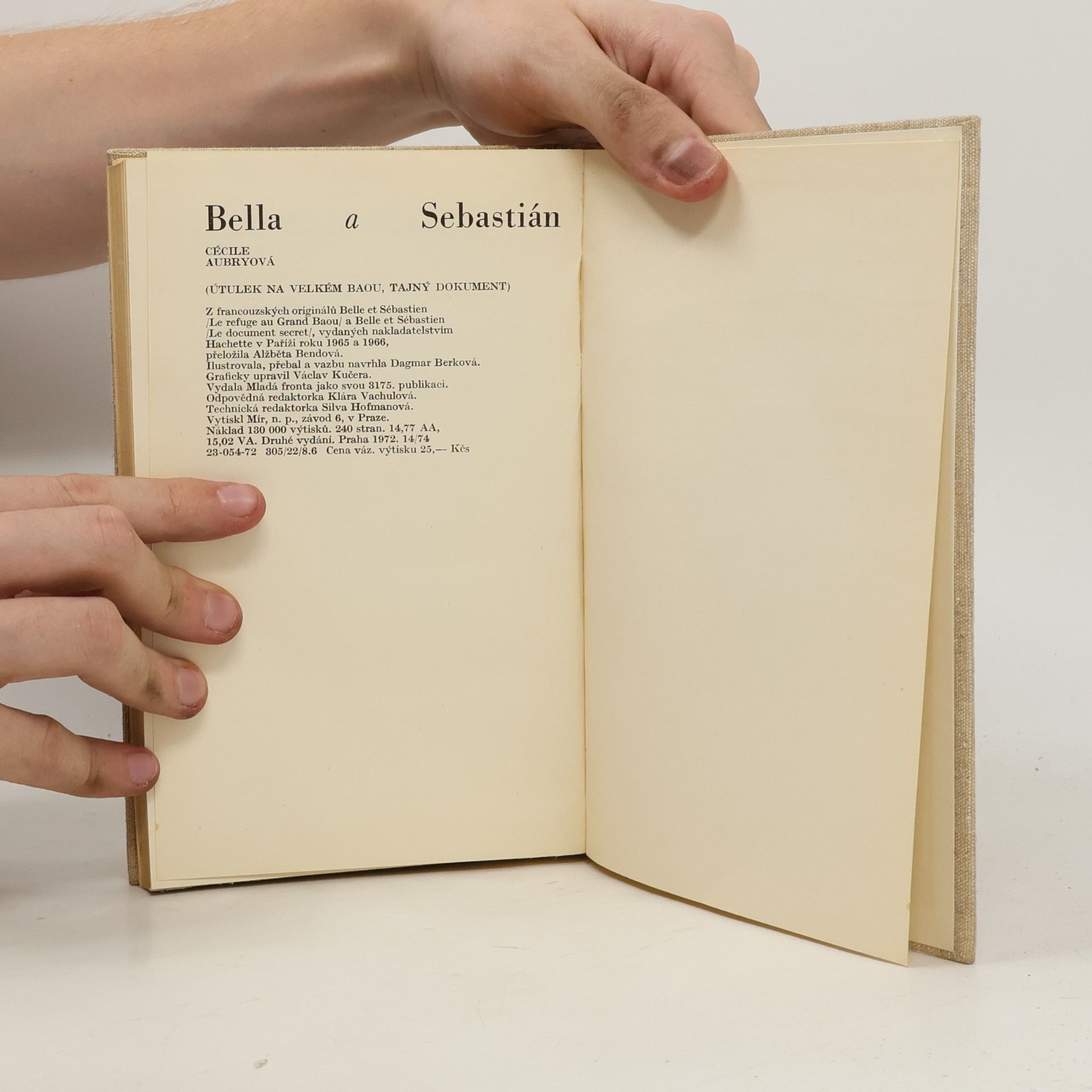 Cécile Aubry Bella a Sebastián