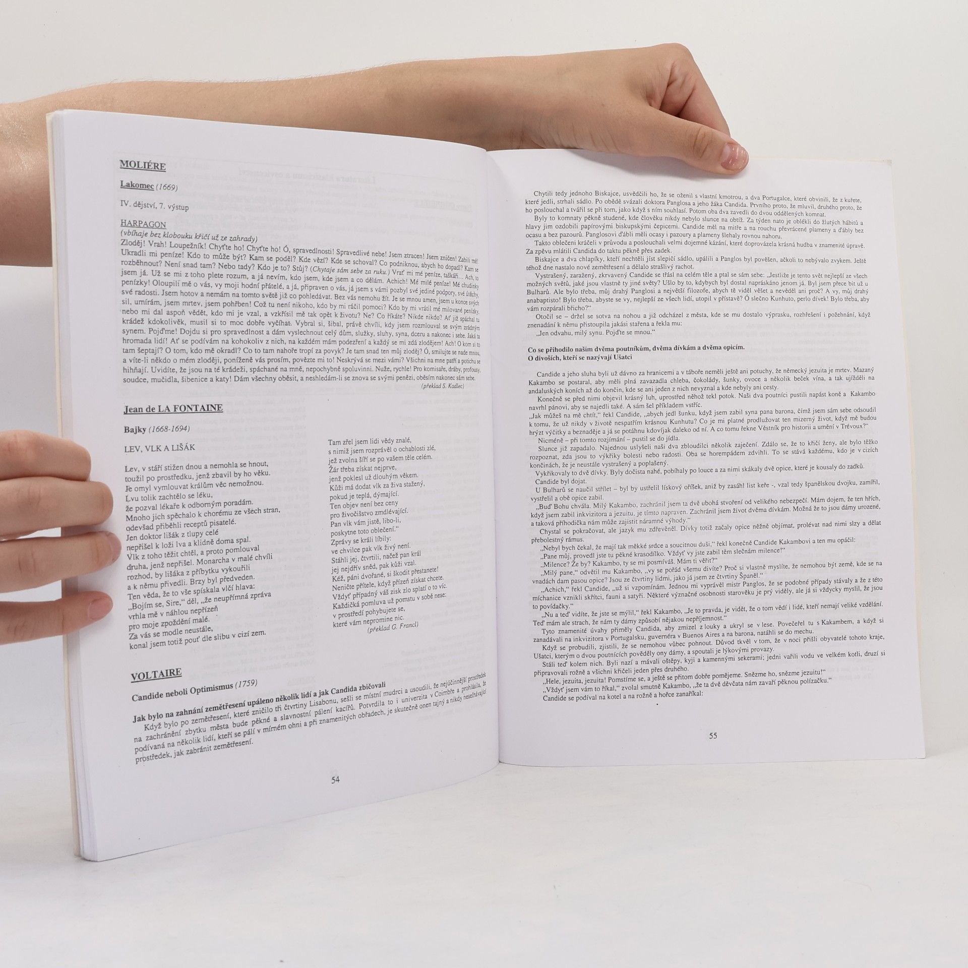 Vladimír Prokop Čítanka k Dějinám literatury od starověku do počátku 19. století