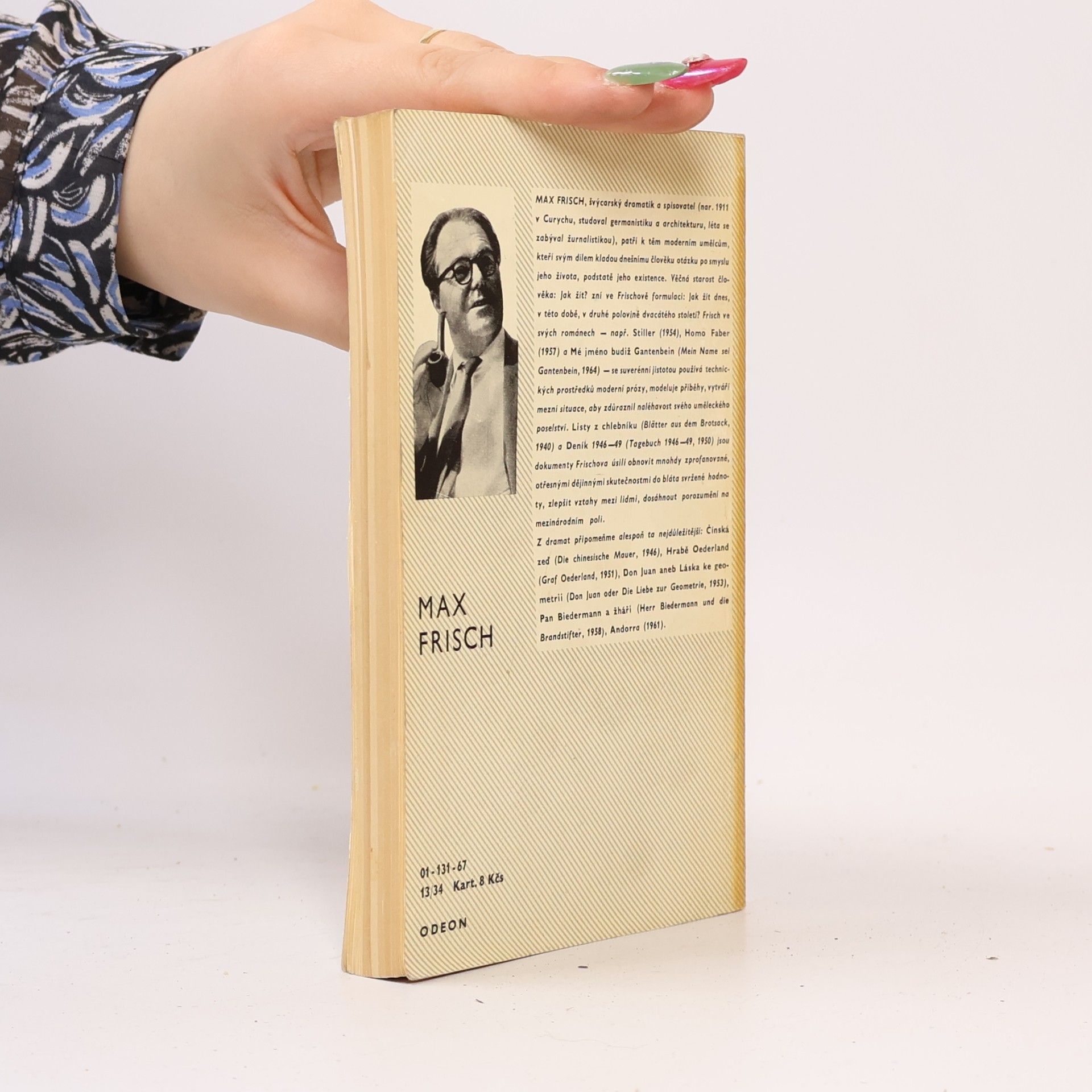 Max Frisch Homo Faber. Zpráva