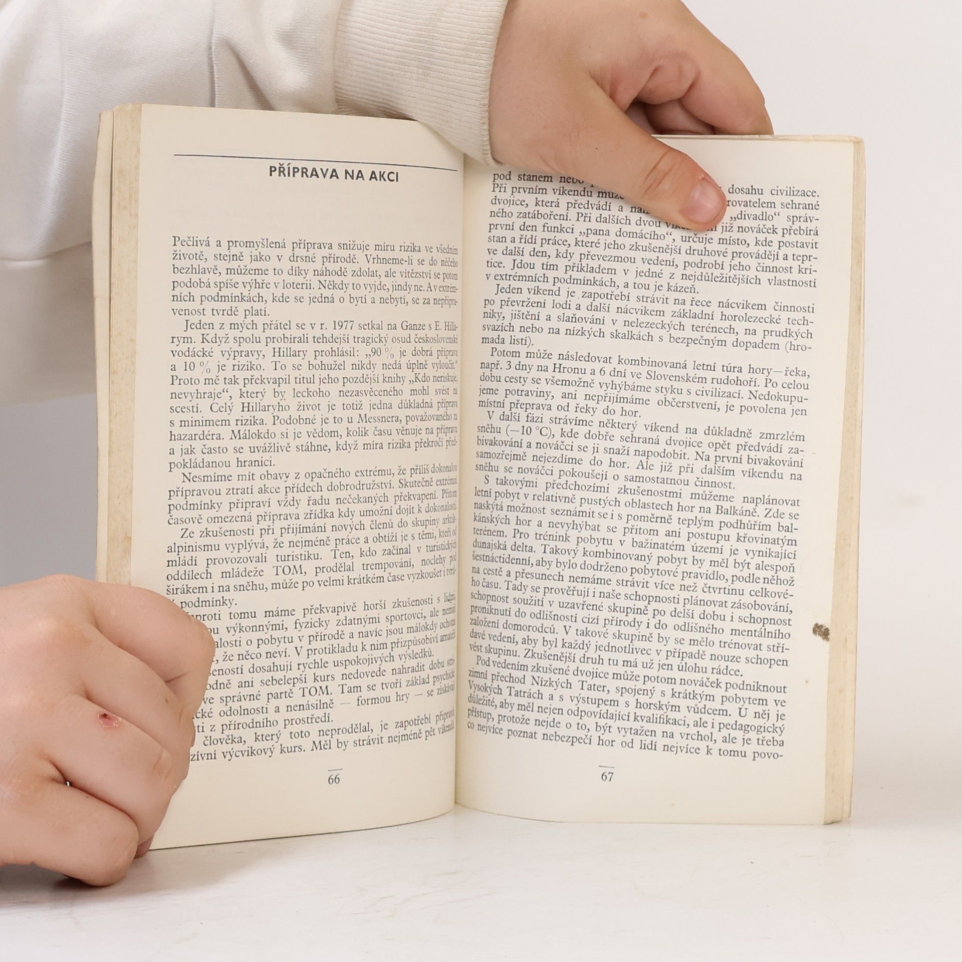 Jaroslav Pavlíček Člověk v drsné přírodě