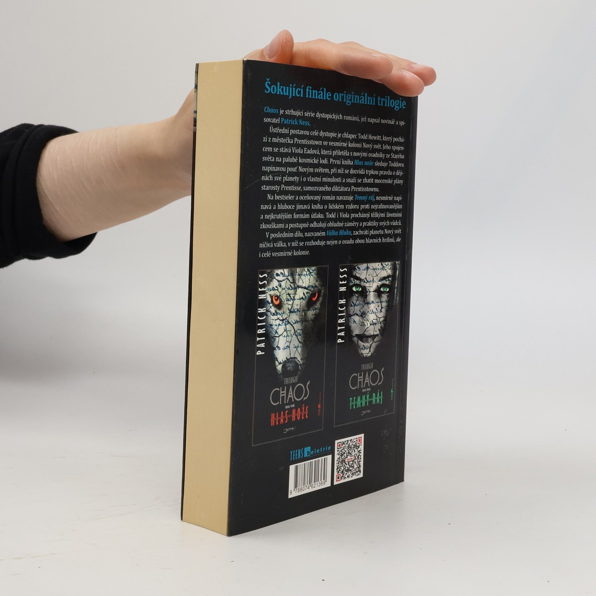 Patrick Ness Chaos : trilogie. Kniha třetí, Válka Hluku