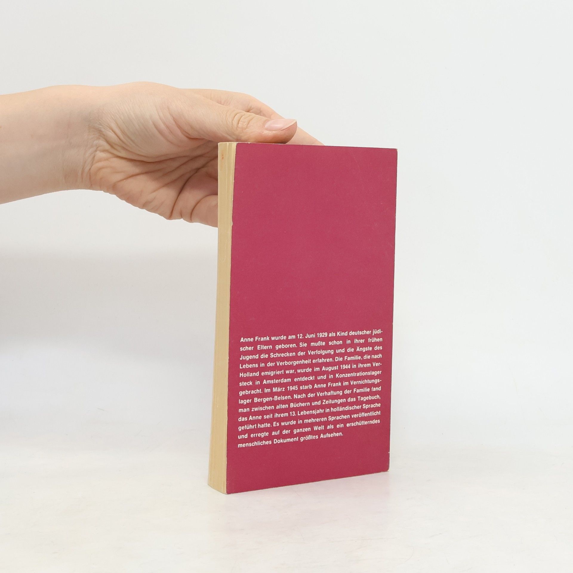 Anne Frank Das Tagebuch der Anne Frank