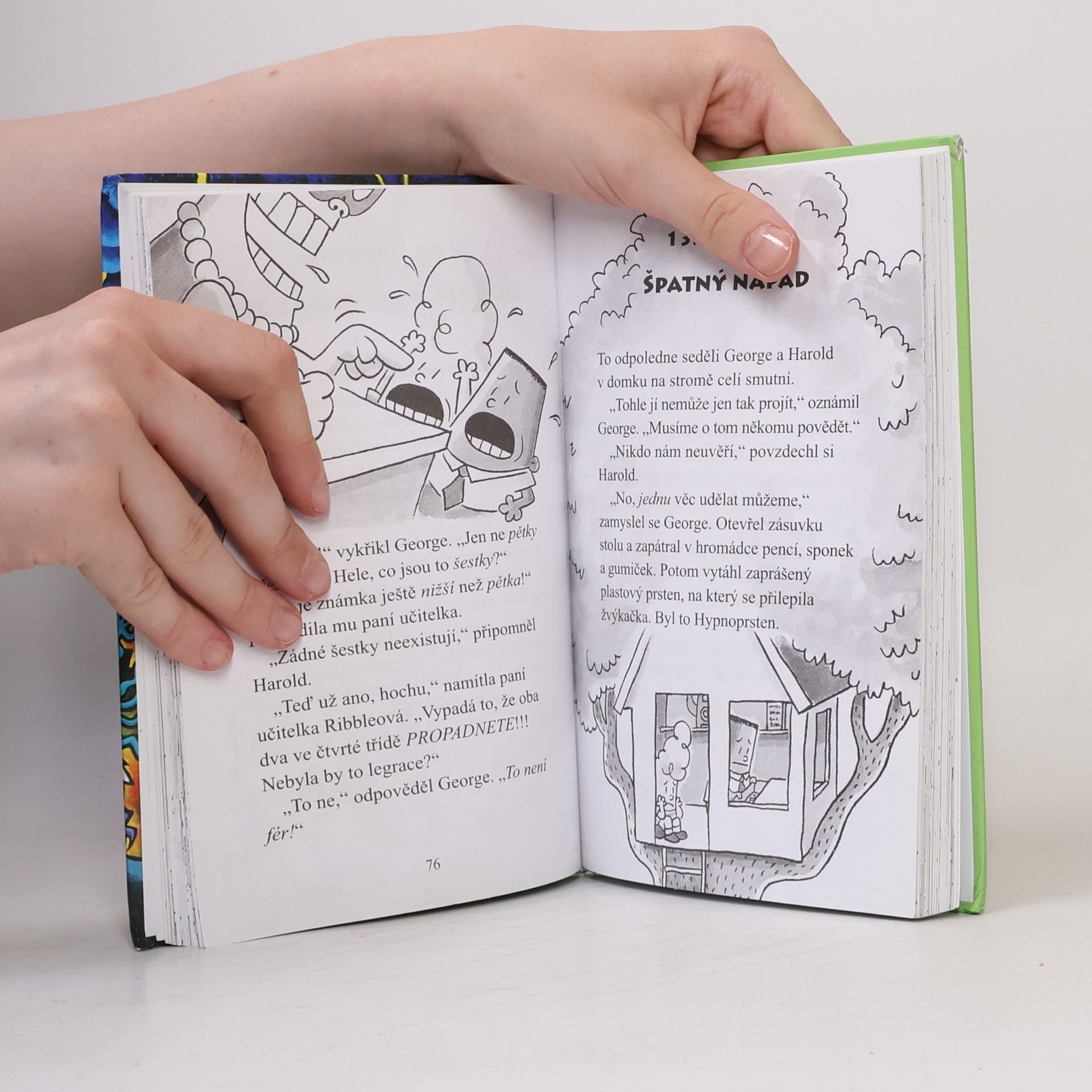 Dav Pilkey Kapitán Bombarďák a zloba zlé Zařezávačky