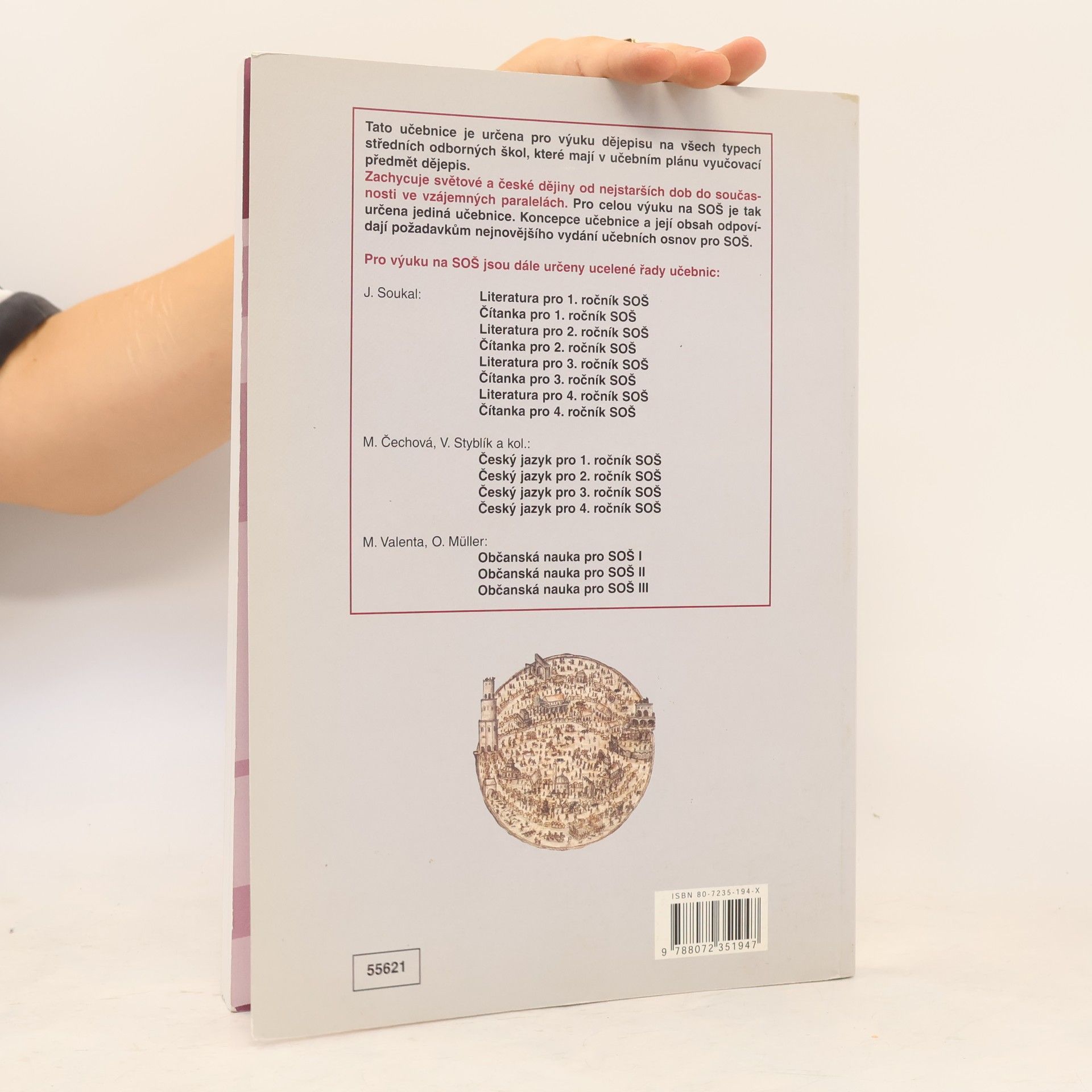Collectif d'auteurs Dějepis pro střední odborné školy: České a světové dějiny