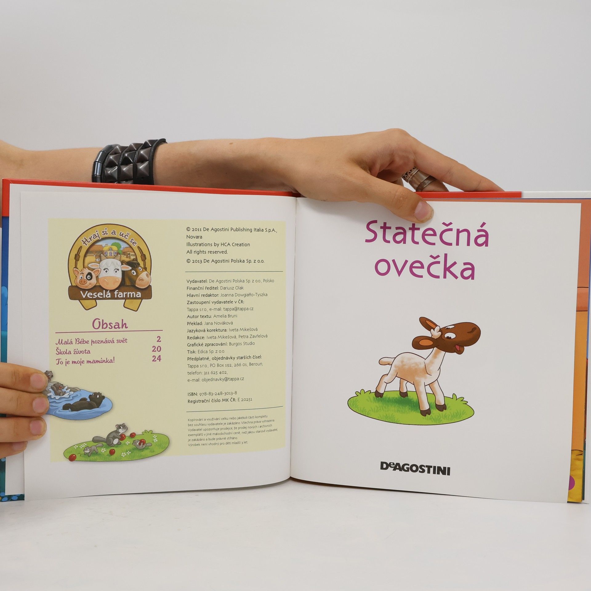Amelia Bruni Na polích a lukách 27. Statečná ovečka