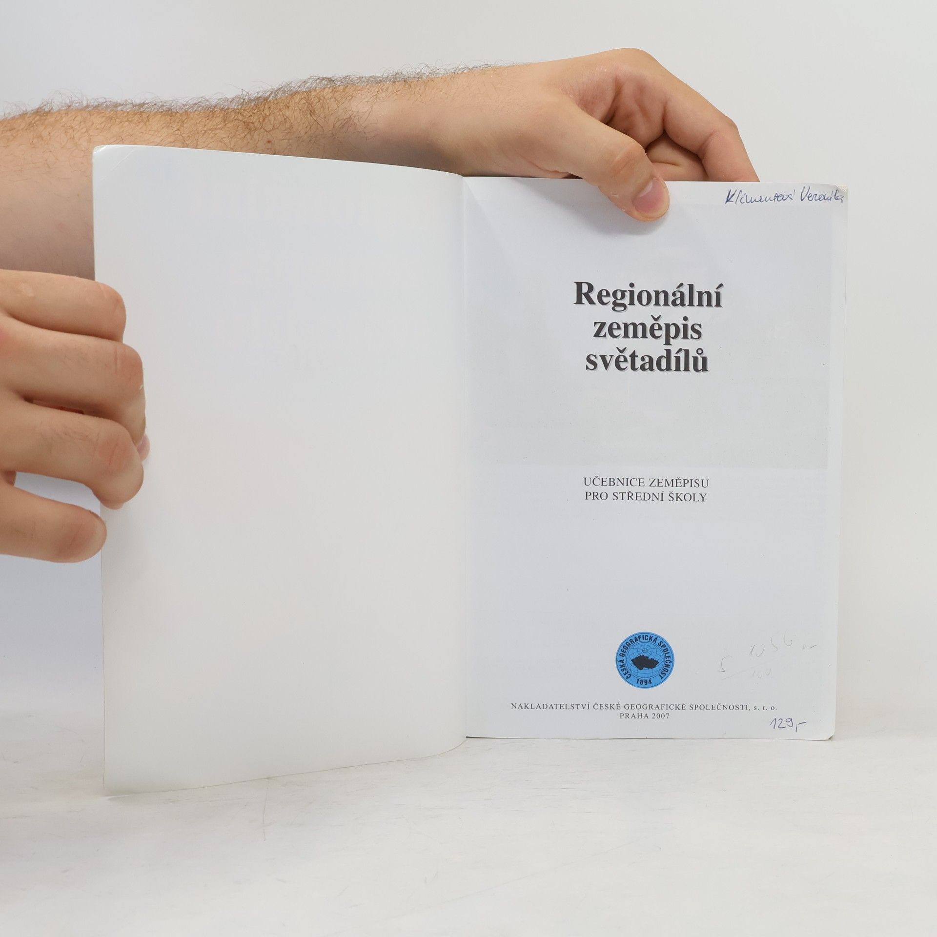 Ivan Bičík Regionální zeměpis světadílů