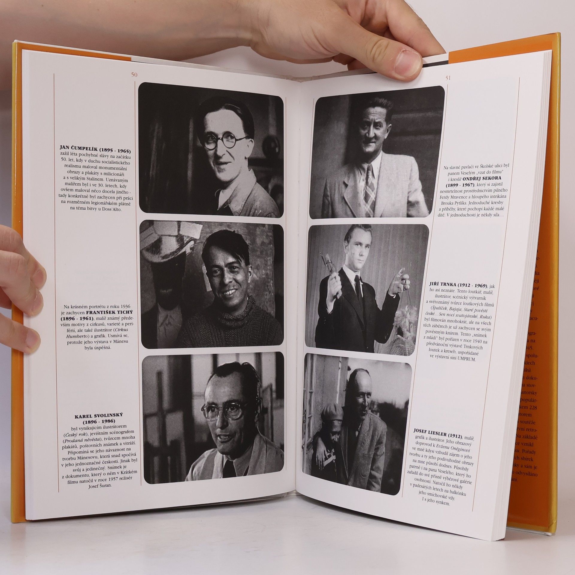 Karel Čáslavský Tváře před kamerou