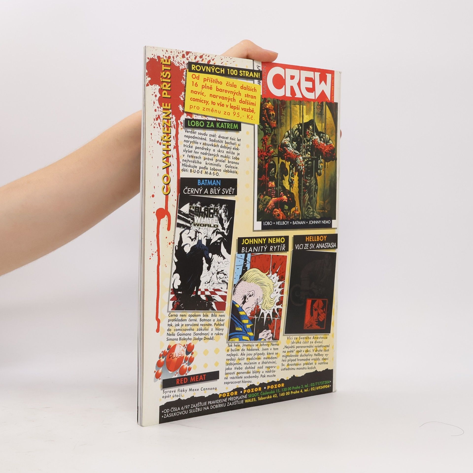Kolektiv autorů Comicsový magazín Crew 6/1997