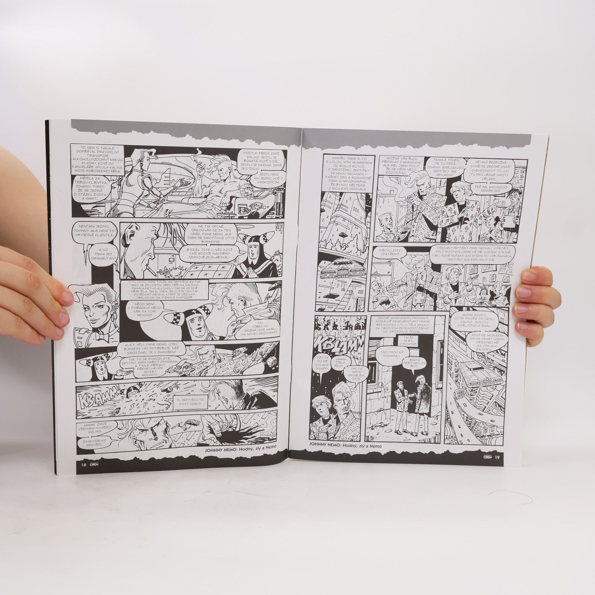 Kolektiv autorů Comicsový magazín Crew 6/1997