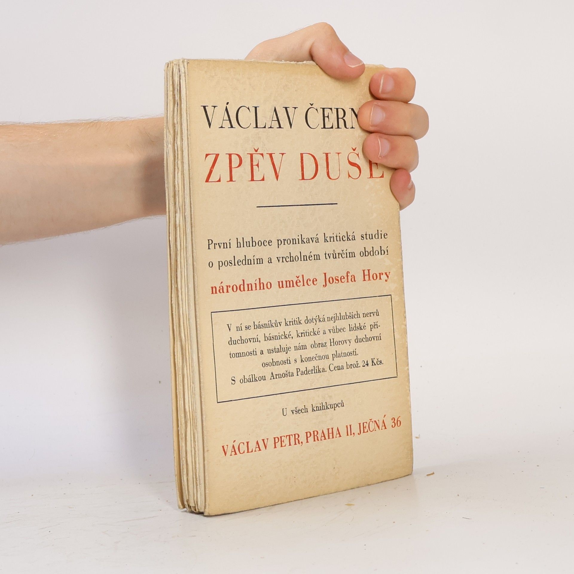 Václav Černý Osobnost, tvorba a boj