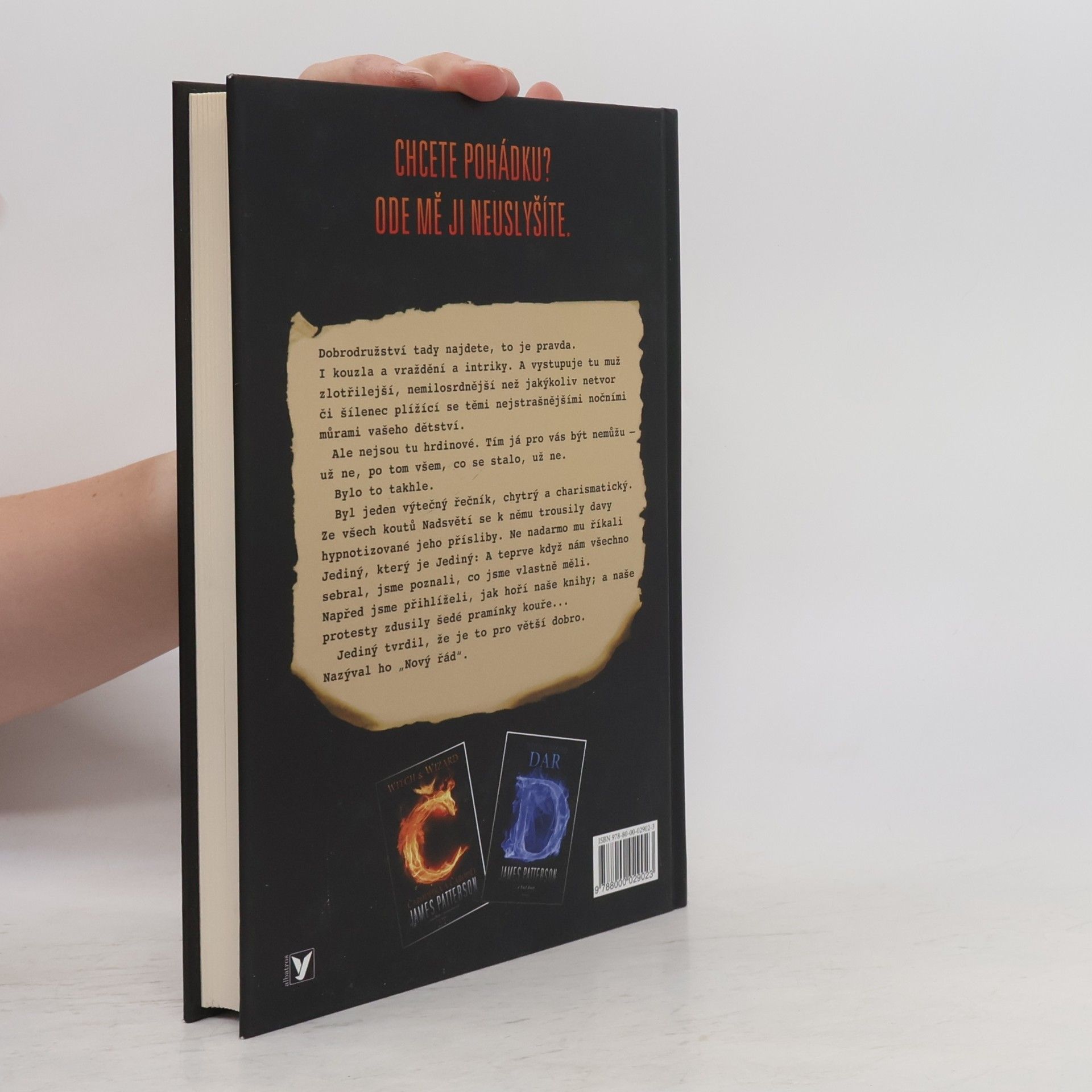 James Patterson Čarodějka a čaroděj 3 – Oheň