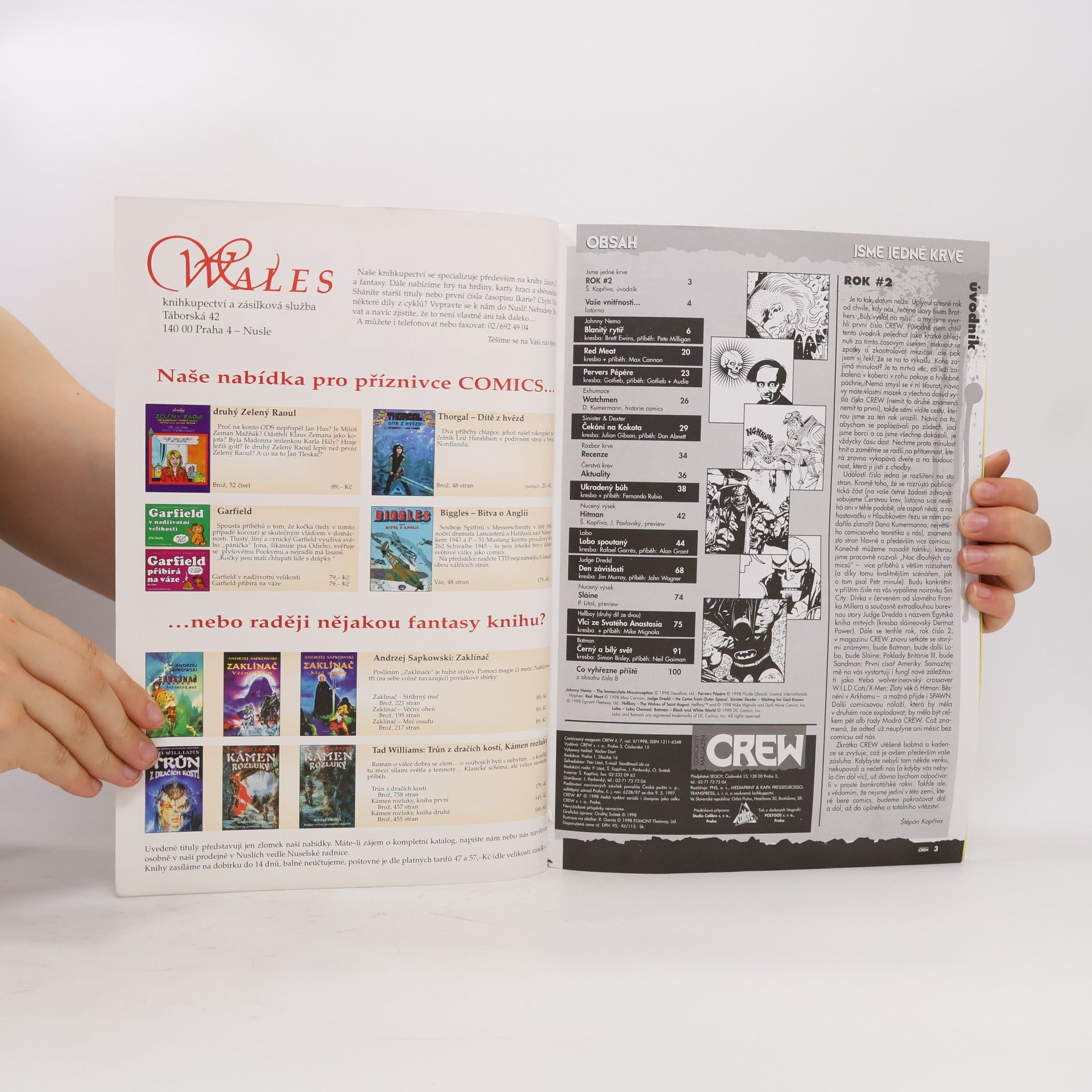 Autorenkollektiv Comicsový magazín Crew 7/1998