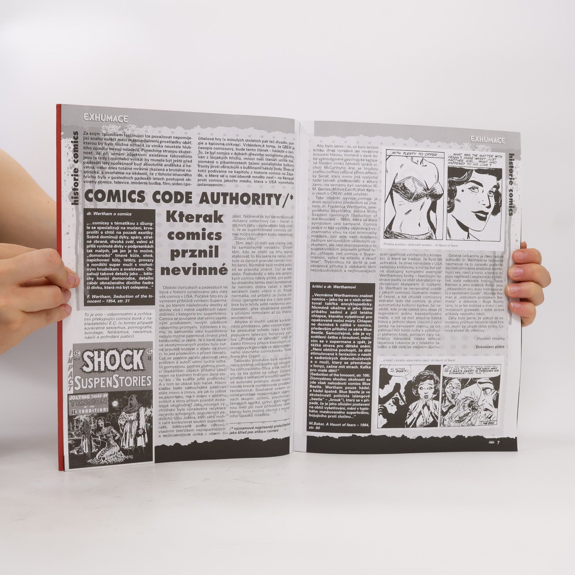 Kolektiv autorů Comicsový magazín Crew 9/1998