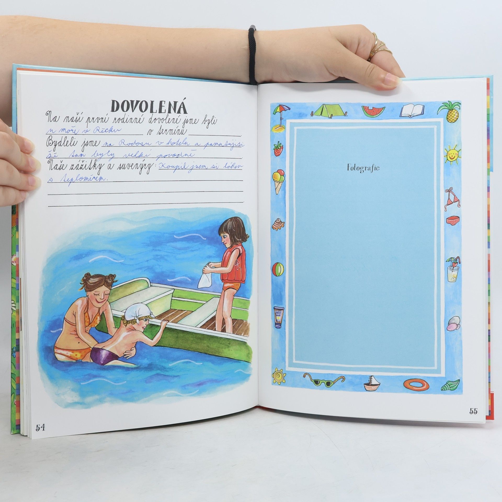 Eva Hudečková Máme děťátko : deníček od narození do 7 let