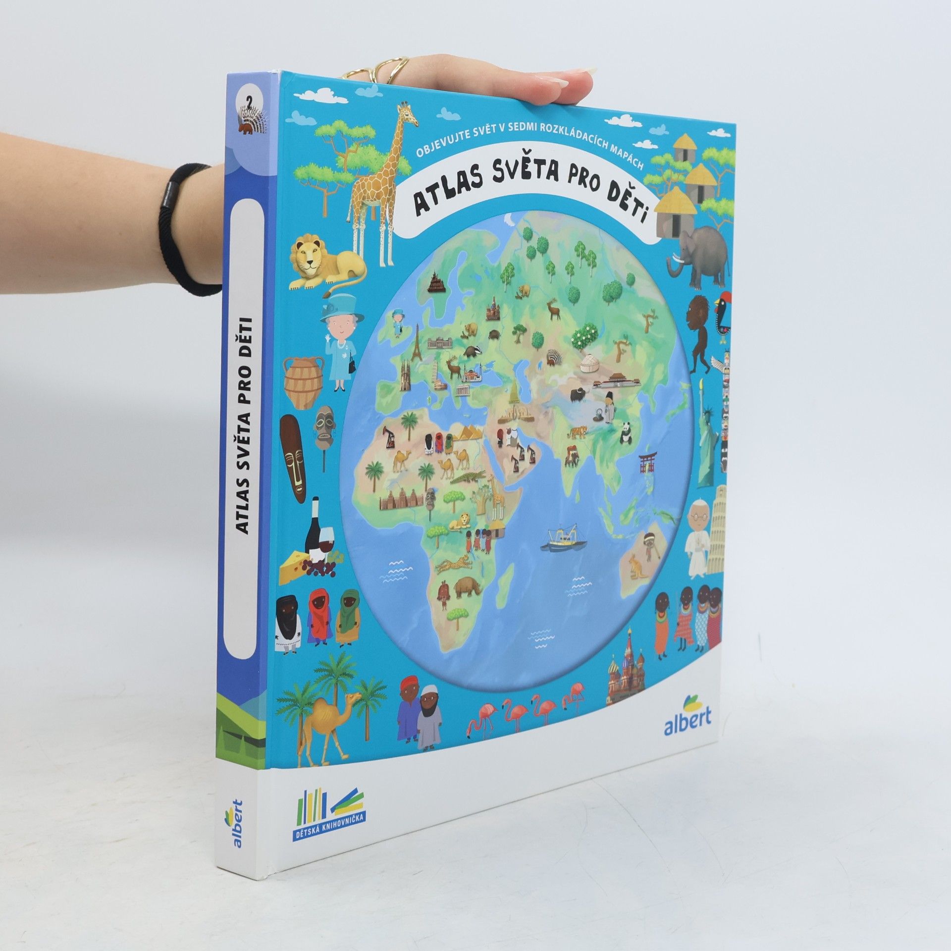 Iva Šišperová Atlas světa pro děti