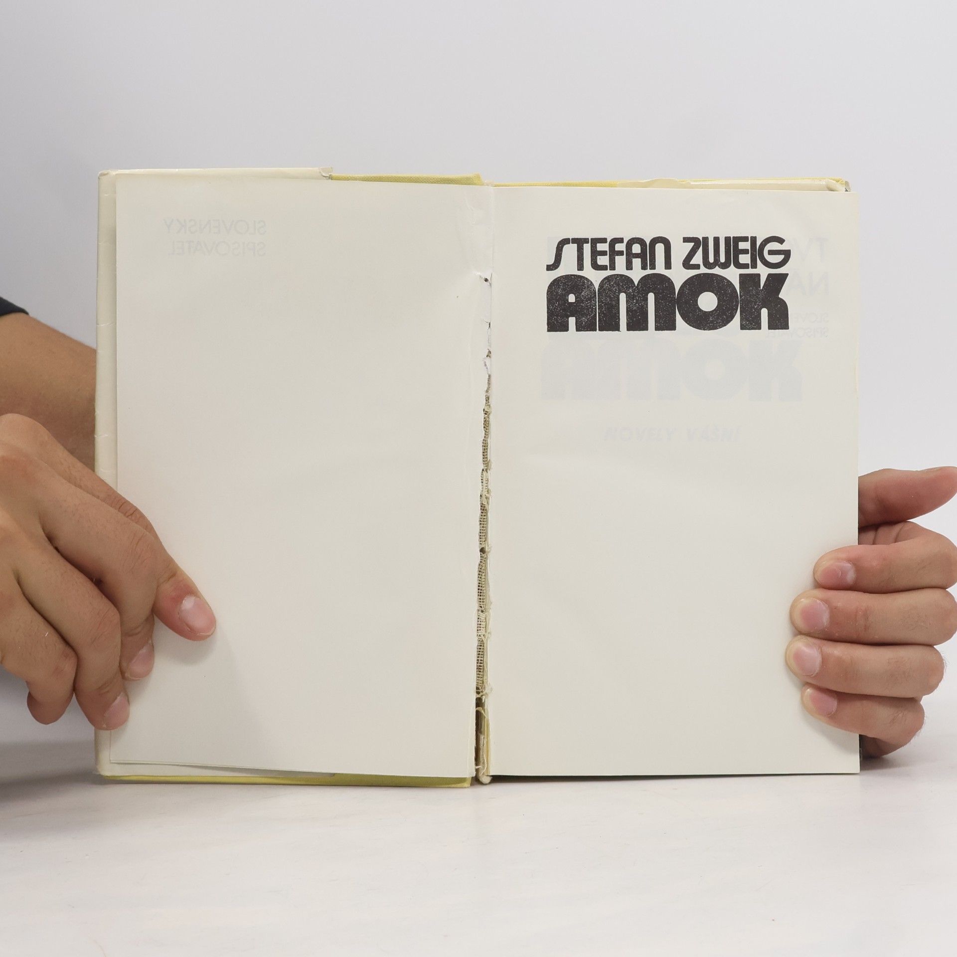 Stefan Zweig Amok