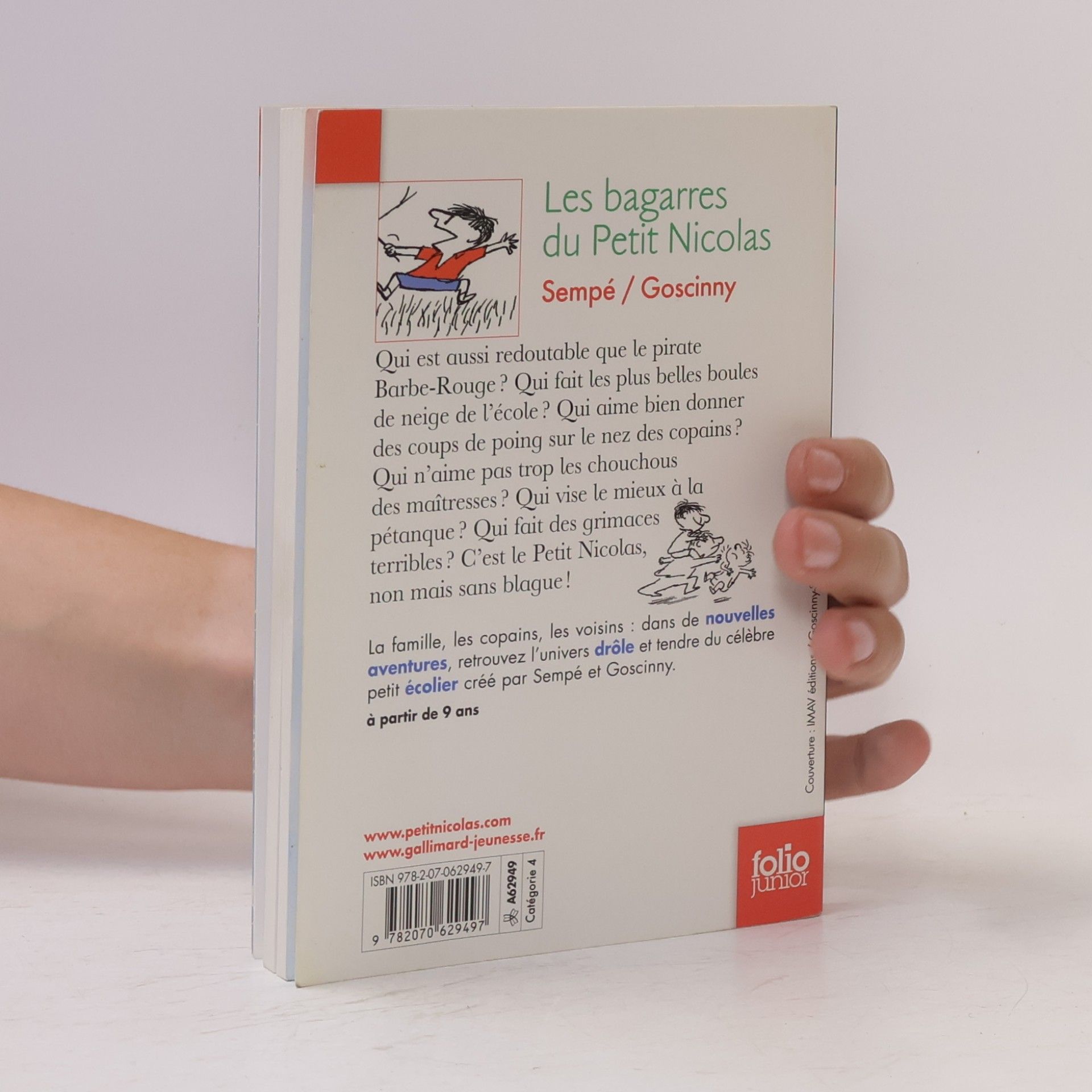 René Goscinny Les bagarres du Petit Nicolas