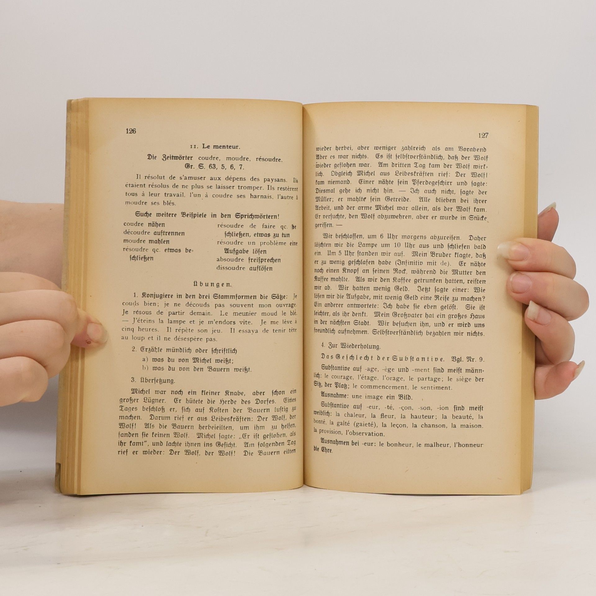Philipp Plattner Lehrbuch der französischen Sprache. Teil 2