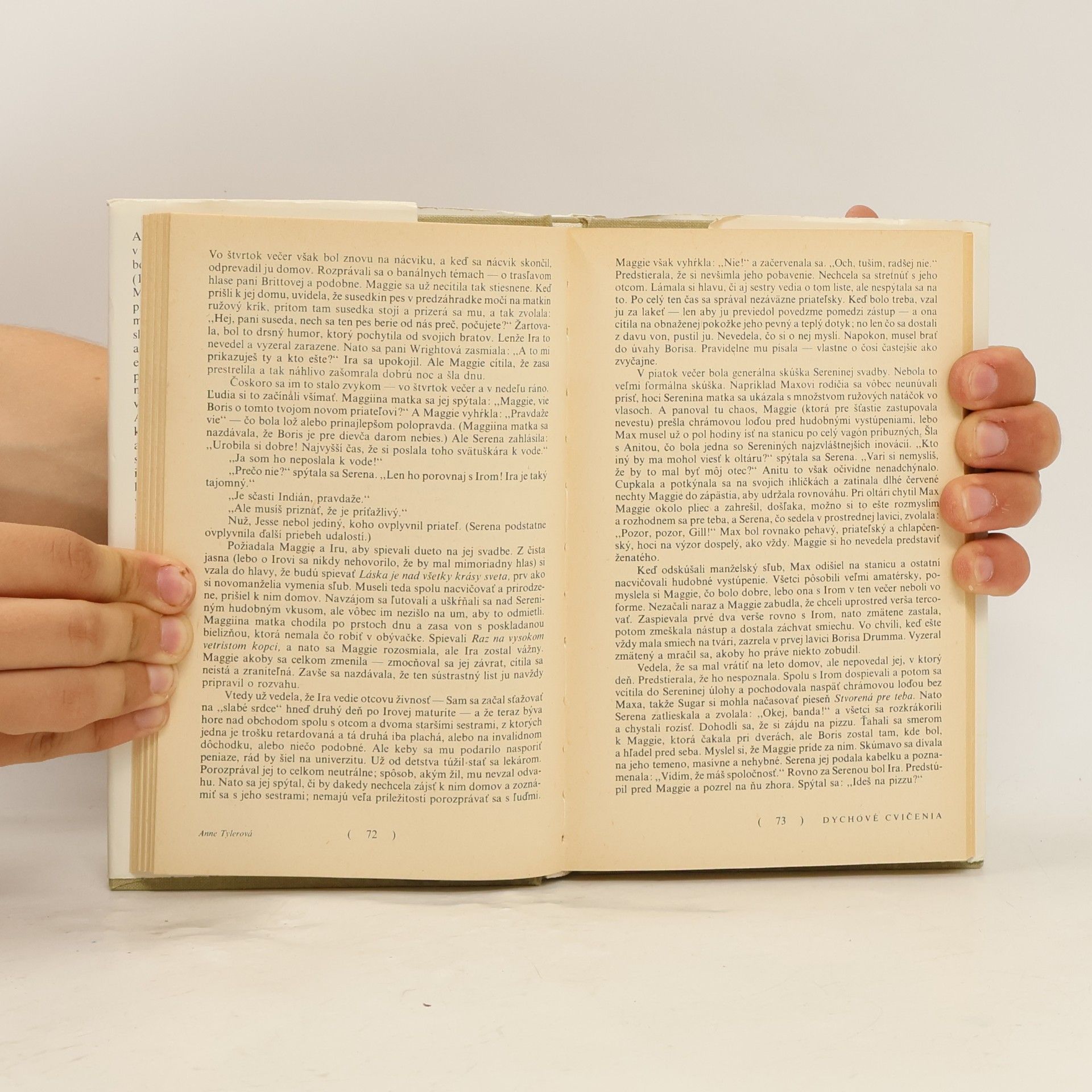 Anne Tyler Dychové cvičenia