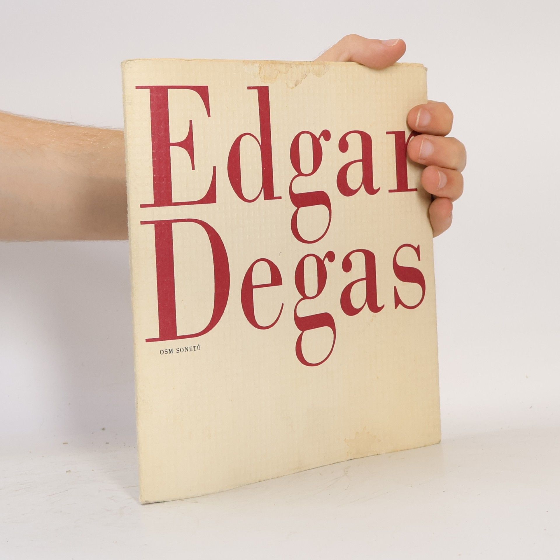 Edgar Degas Osm sonetů