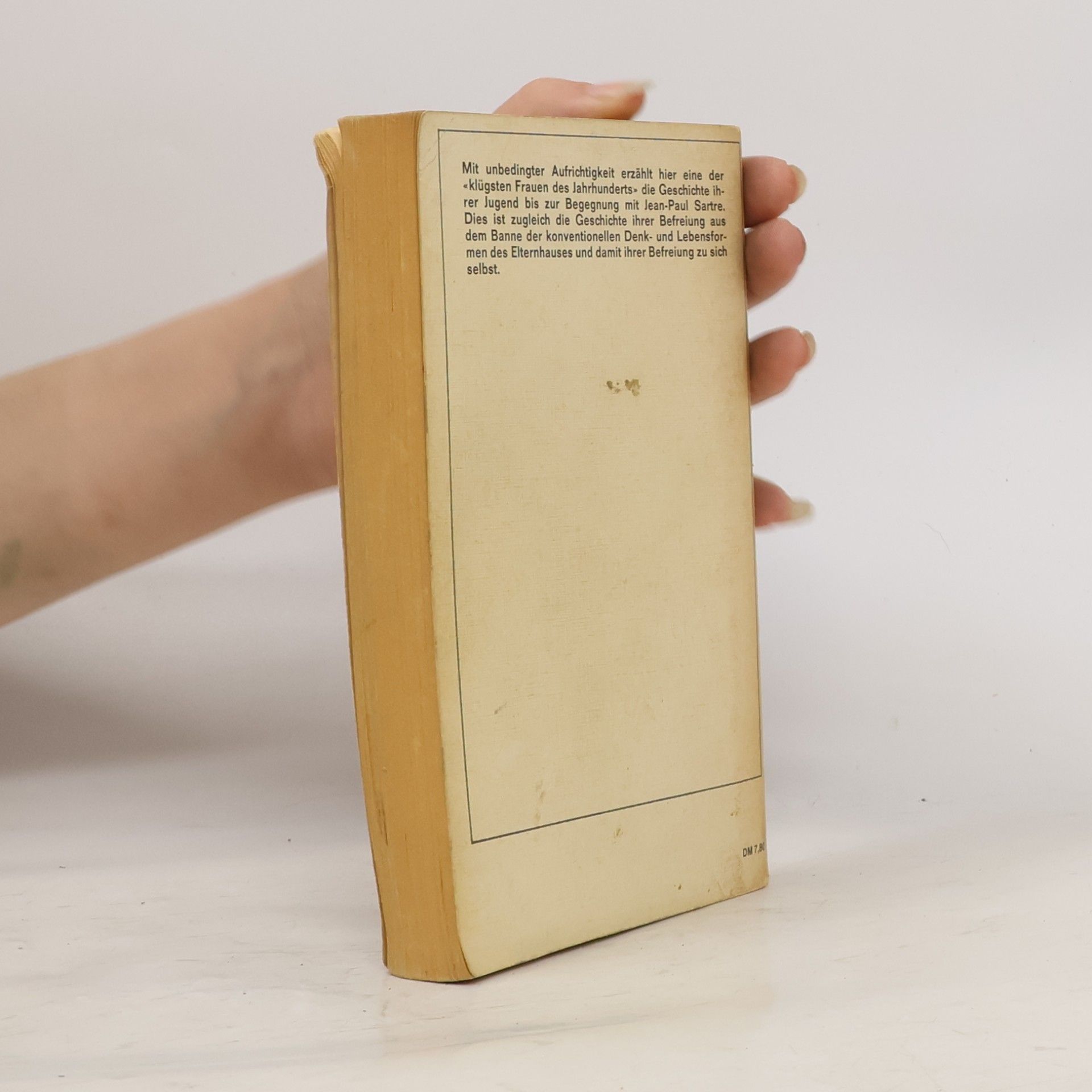 Simone Beauvoir Memoiren einer Tochter aus gutem Hause
