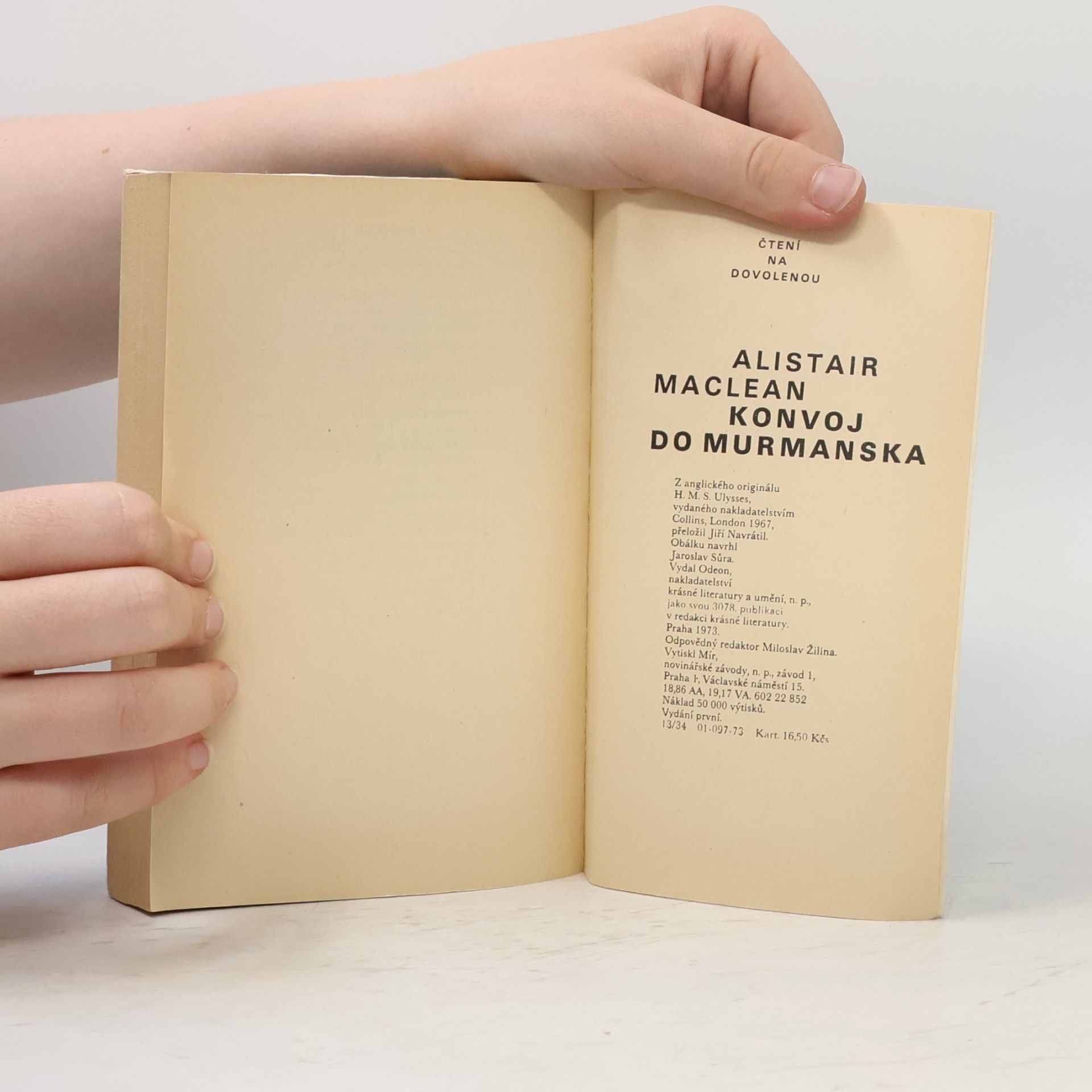 Alistair MacLean Konvoj do Murmanska
