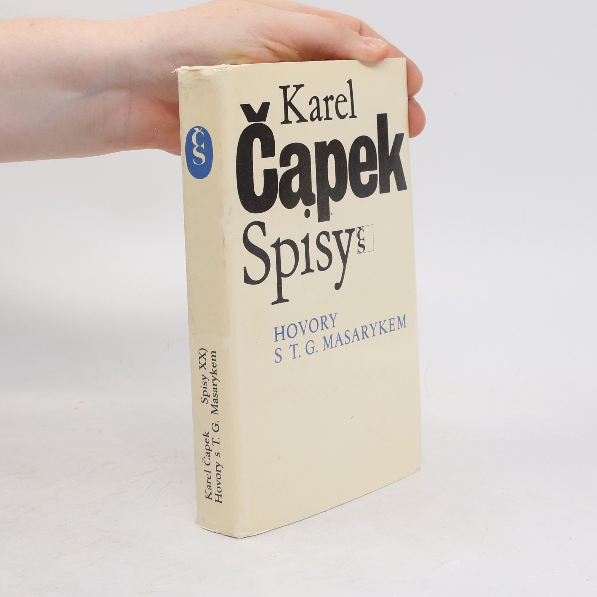 Karel Čapek Hovory s T. G. Masarykem