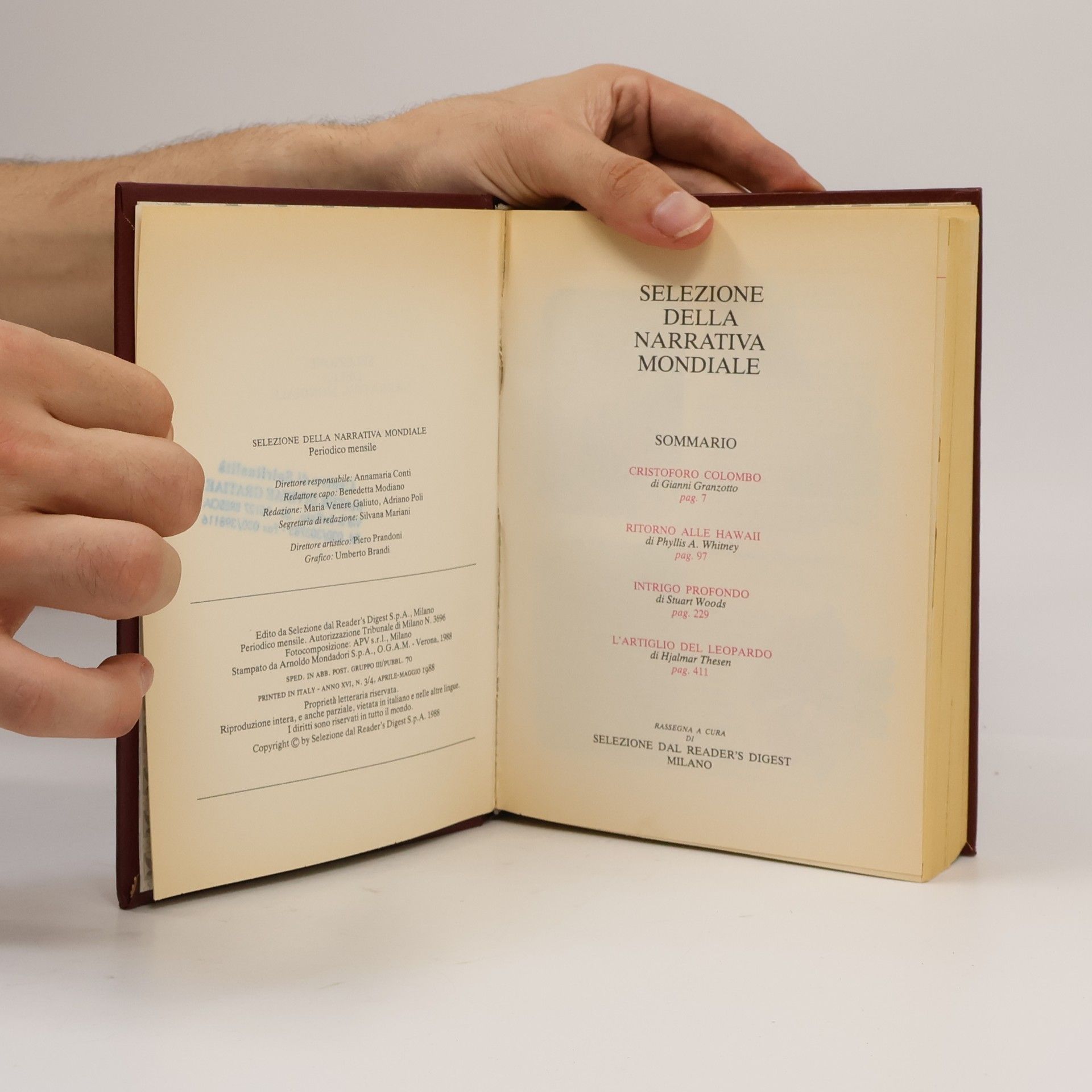Various authors Selezione della narrativa mondiale